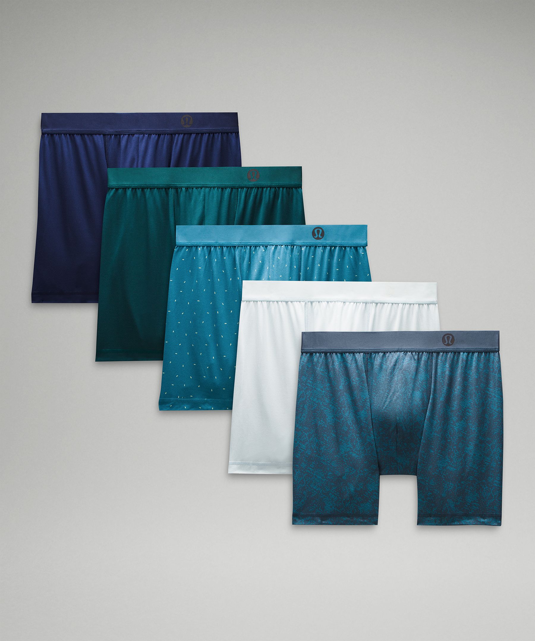 Lululemon Always In Motion Boxers 5" 5 Pack