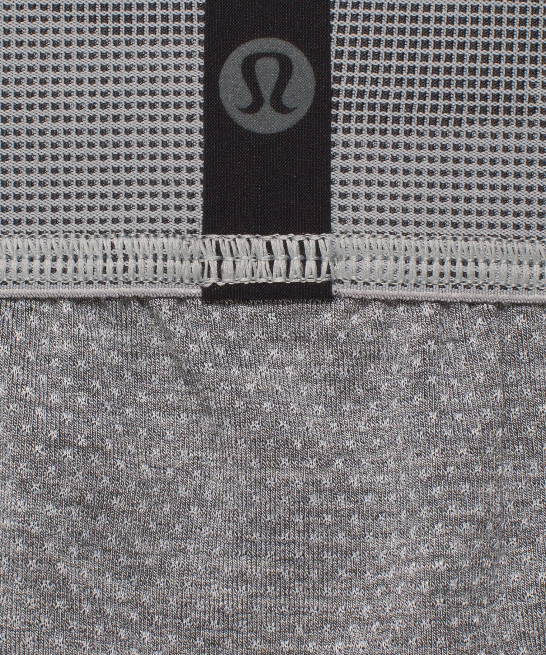 Lululemon Always In Motion Mesh Boxers 5 In Heathered Core Medium Grey