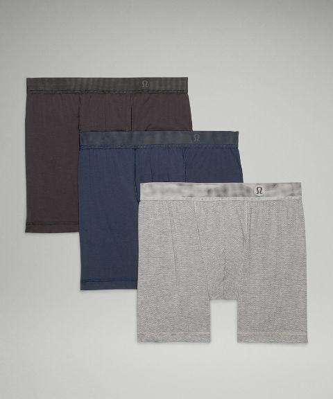 Lululemon Always In Motion Mesh Boxer 5" *3 Pack
