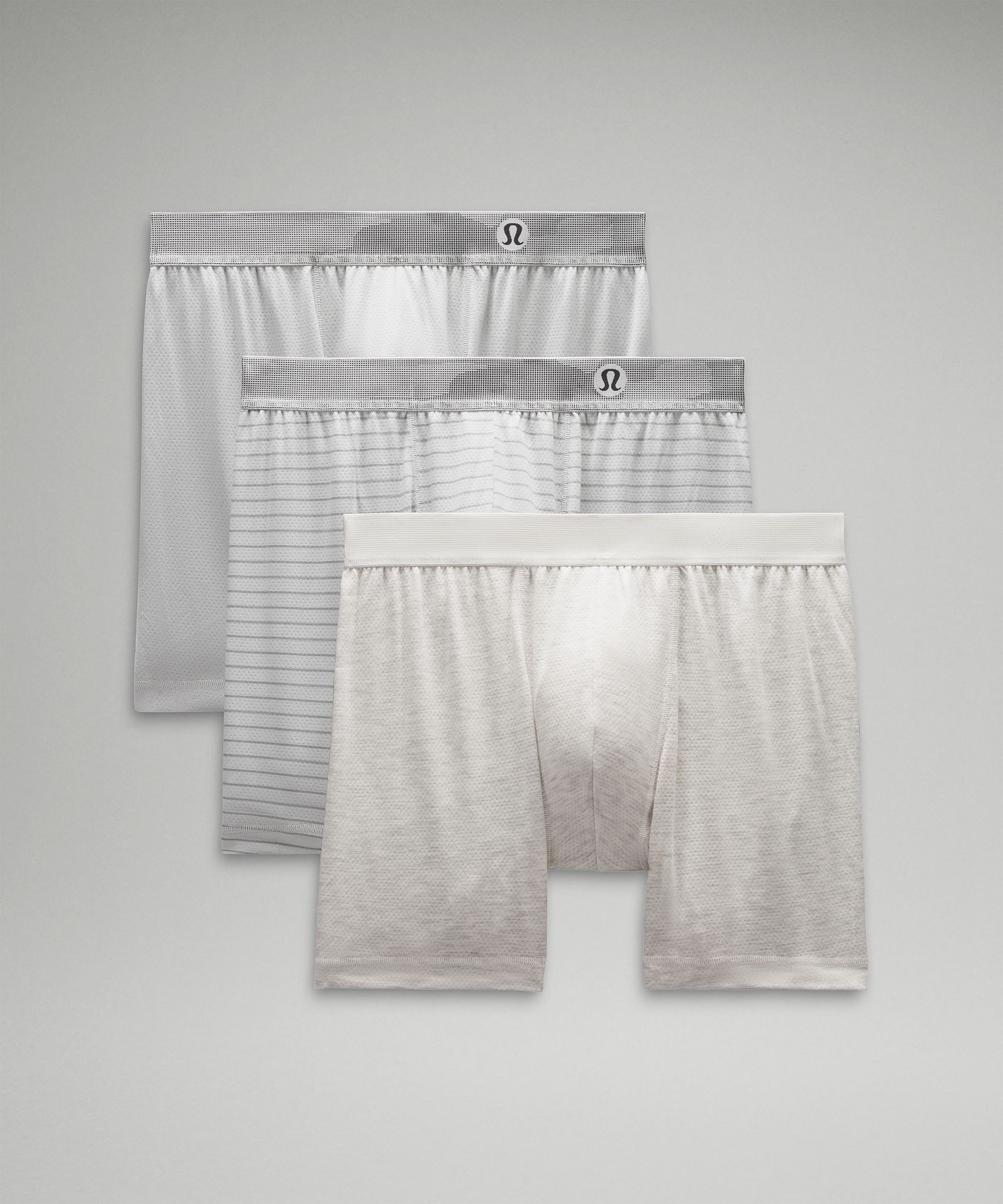 Always In Motion Mesh Boxer 5" 3 Pack