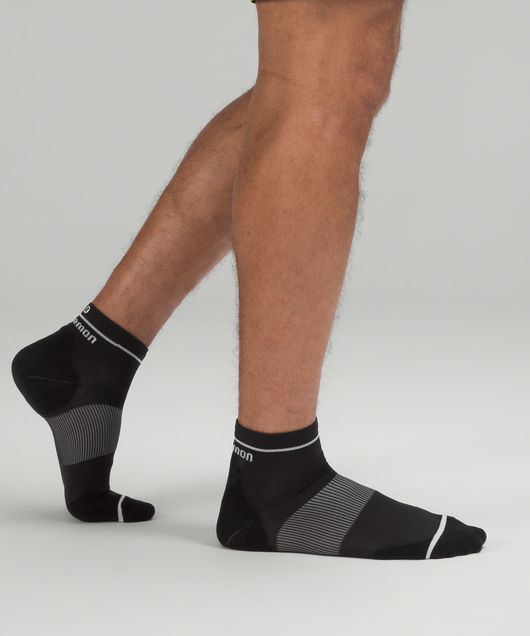 Men's Stride Ankle Socks Black / M