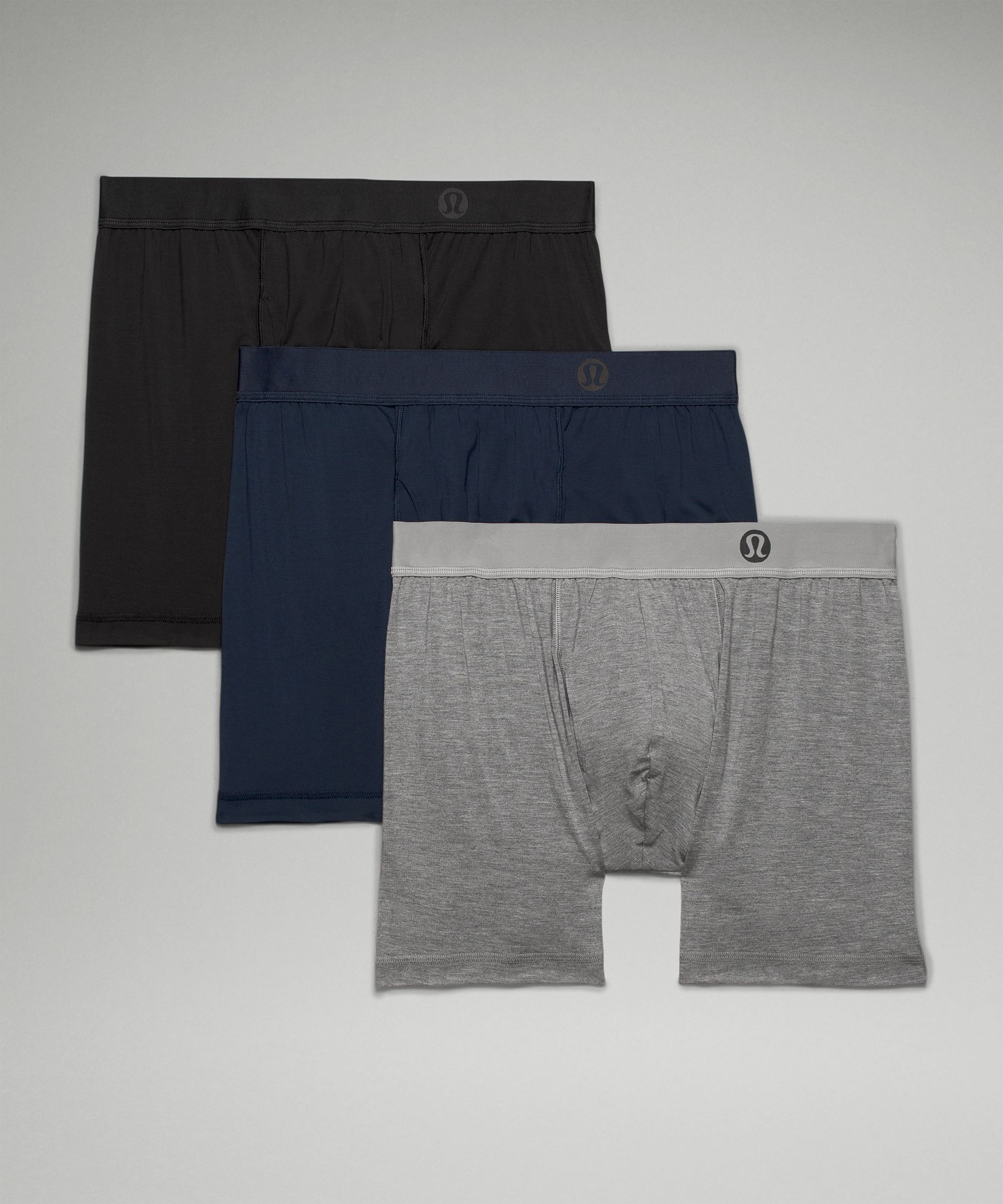 LULULEMON Always in Motion Three-Pack Stretch-Modal Jersey Boxer Briefs for  Men