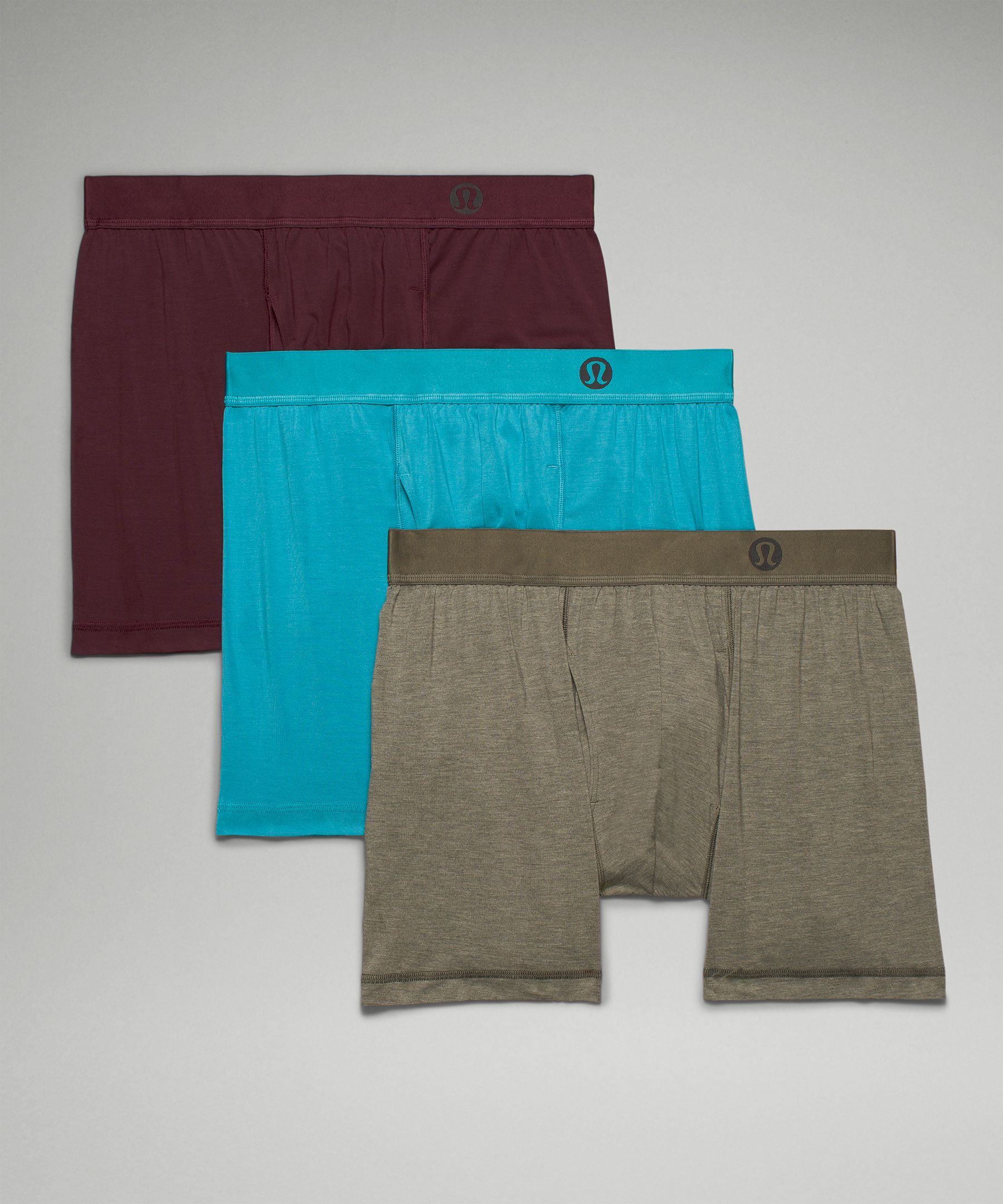 Lululemon Always In Motion Boxers With Fly 5" 3 Pack