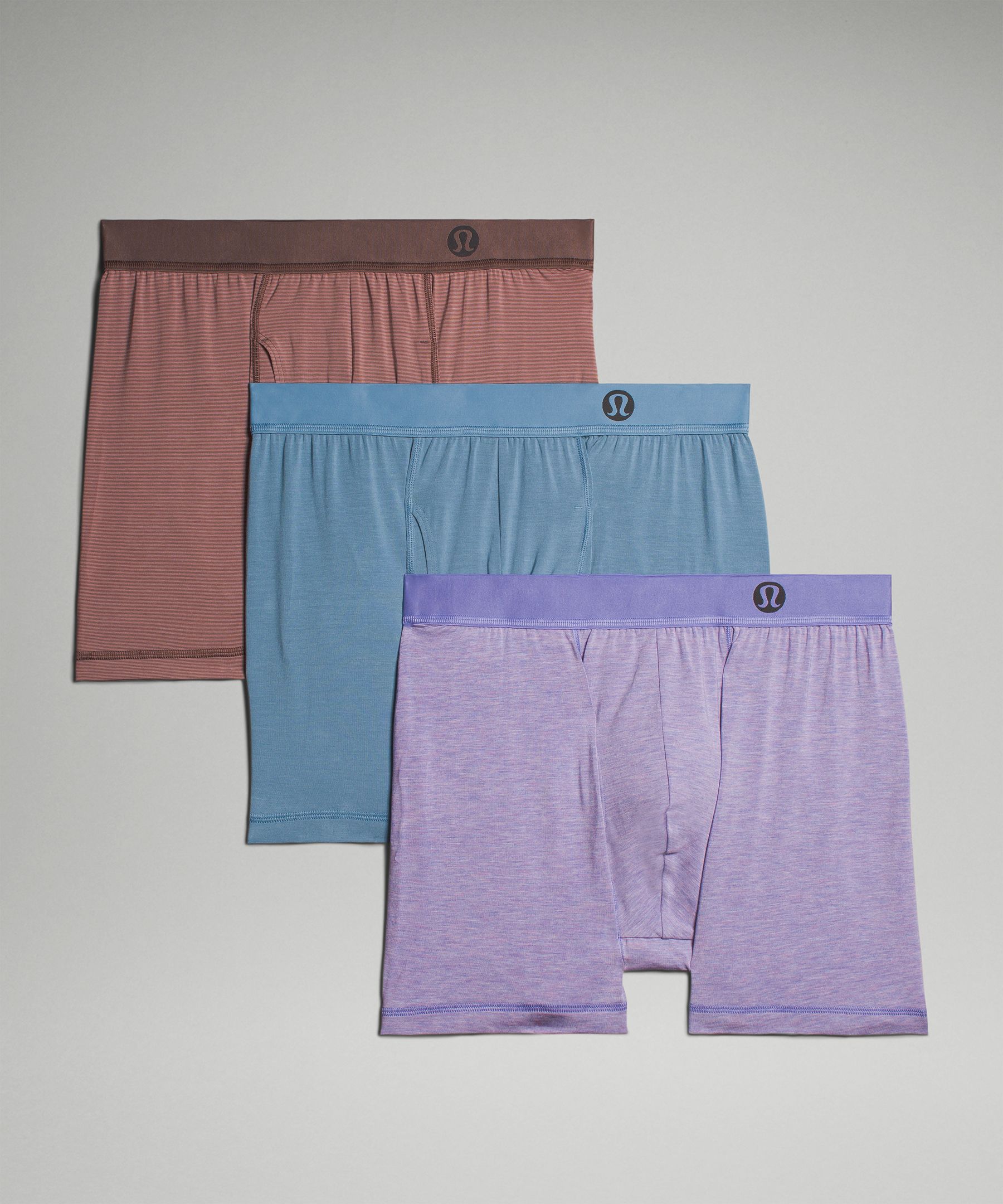 Lululemon Always In Motion Boxers With Fly 5" 3 Pack