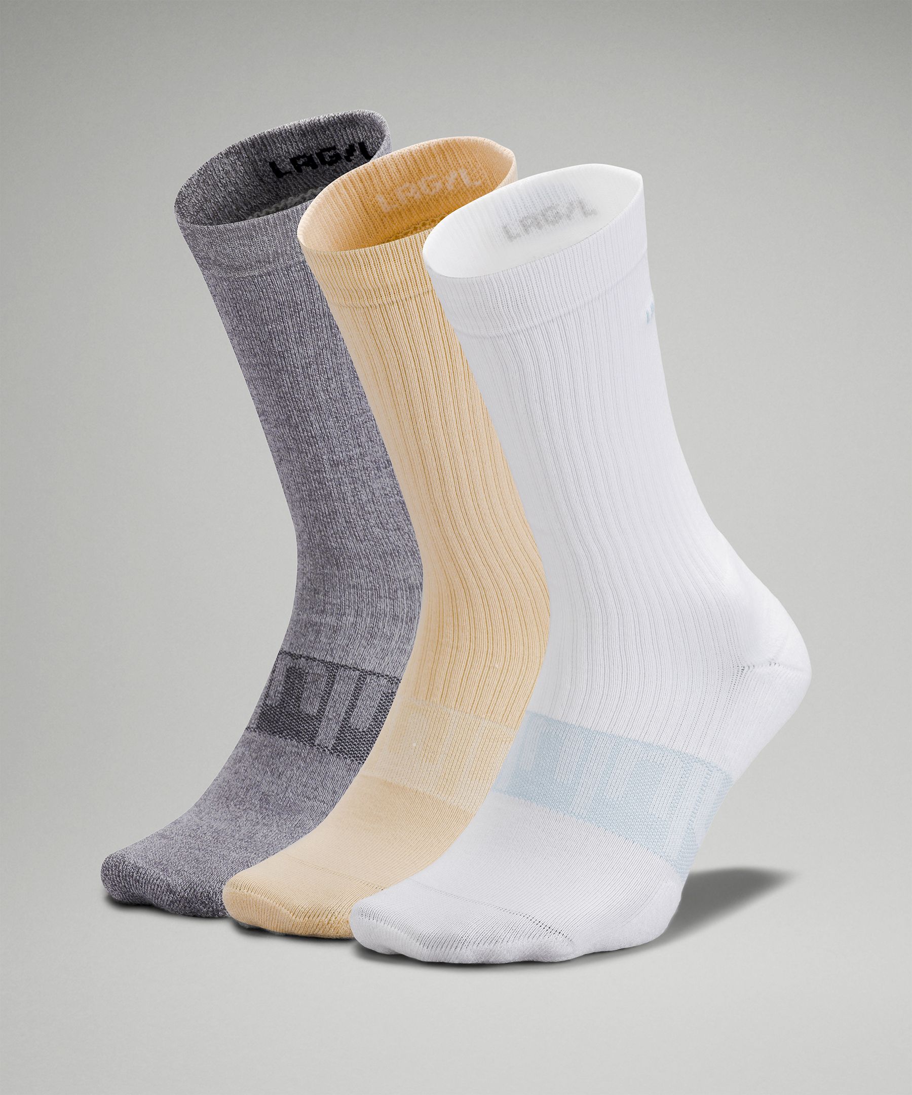 Lululemon Daily Stride Crew Socks 3 Pack