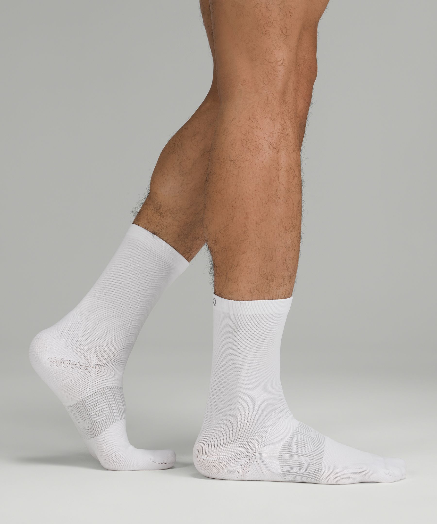 White Pack of five Power Stride trainer socks, lululemon