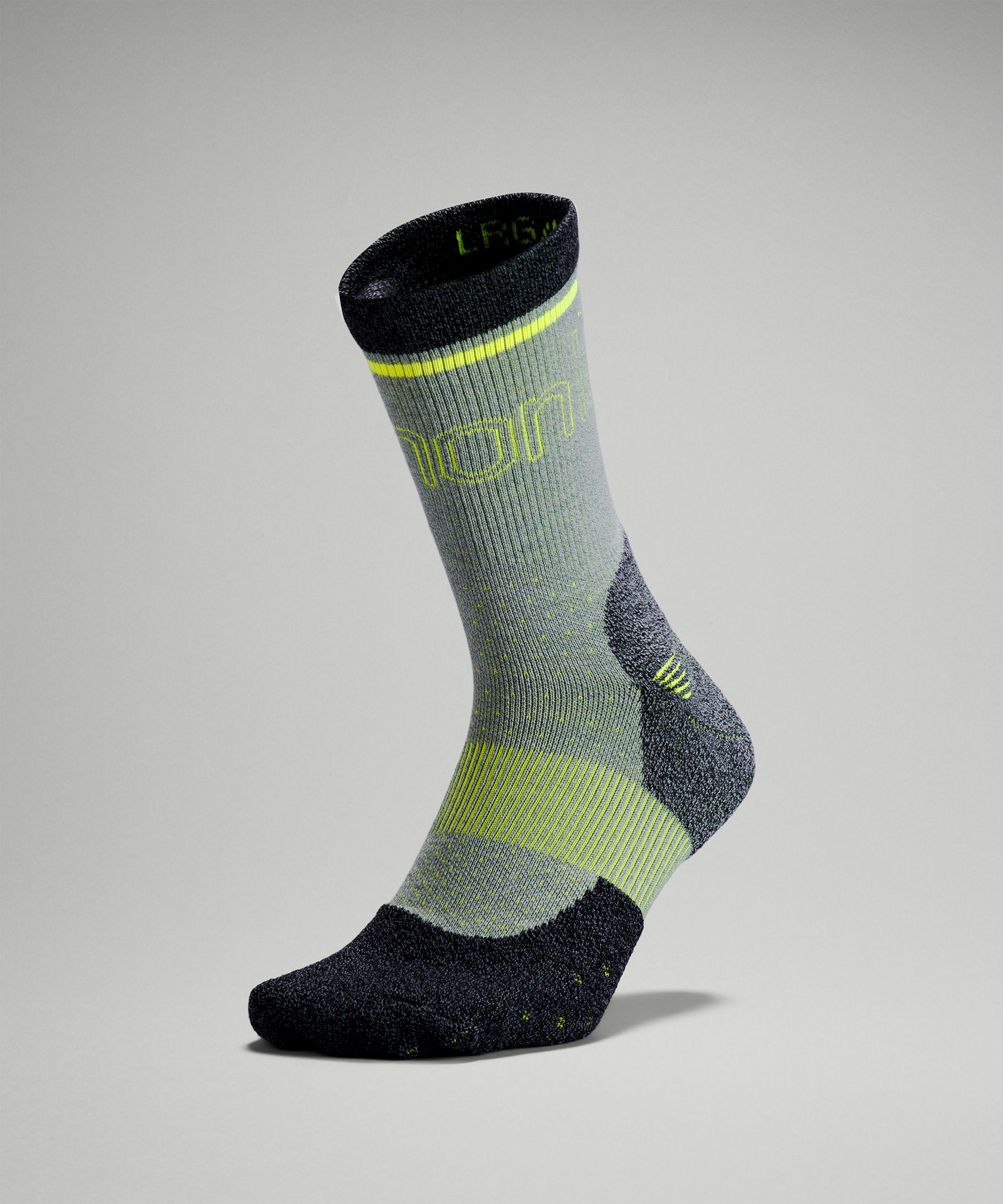 Lululemon Mens Power Stride Hiking Crew Sock