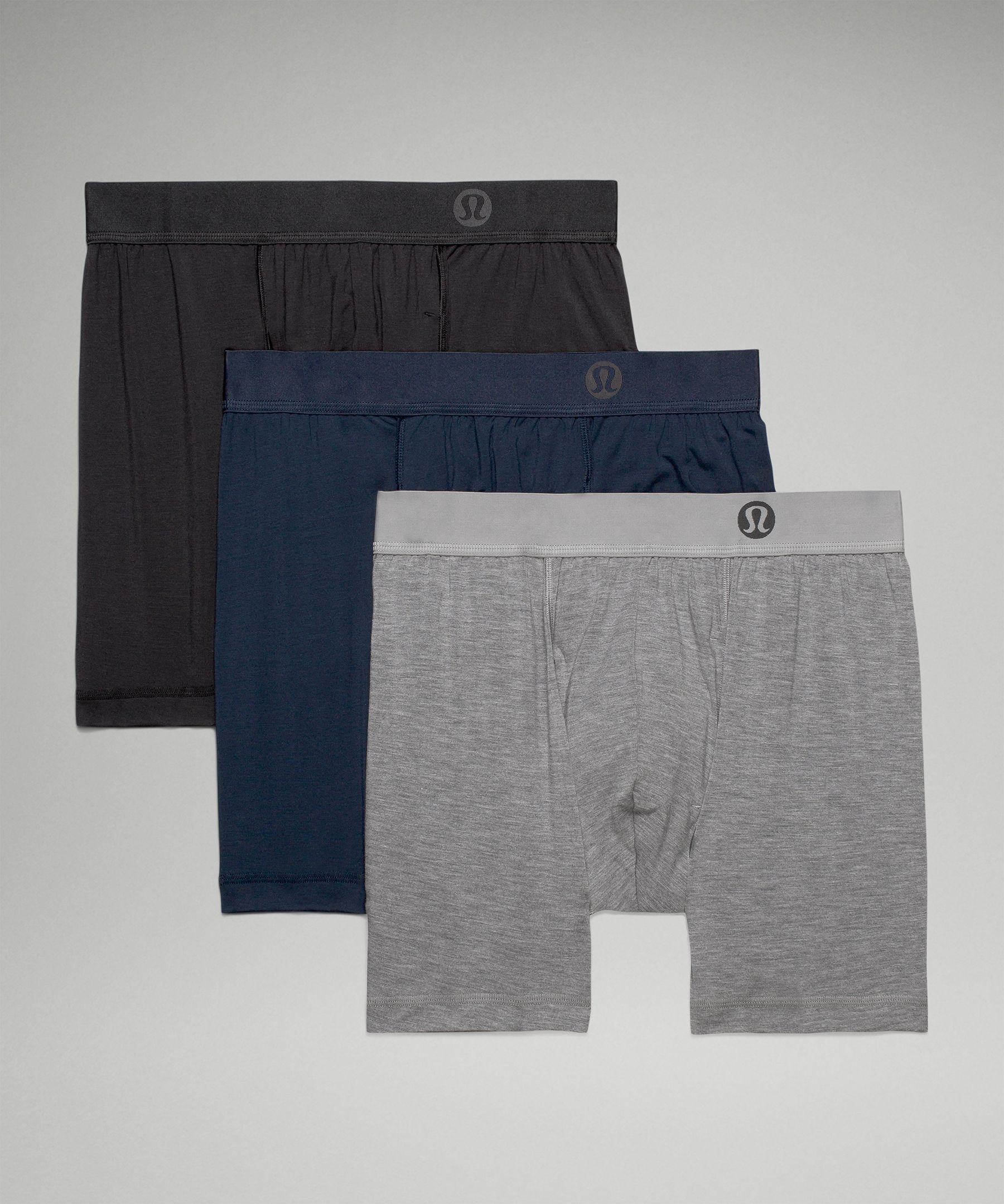 Lululemon Always In Motion Boxer with Fly 3 Pack