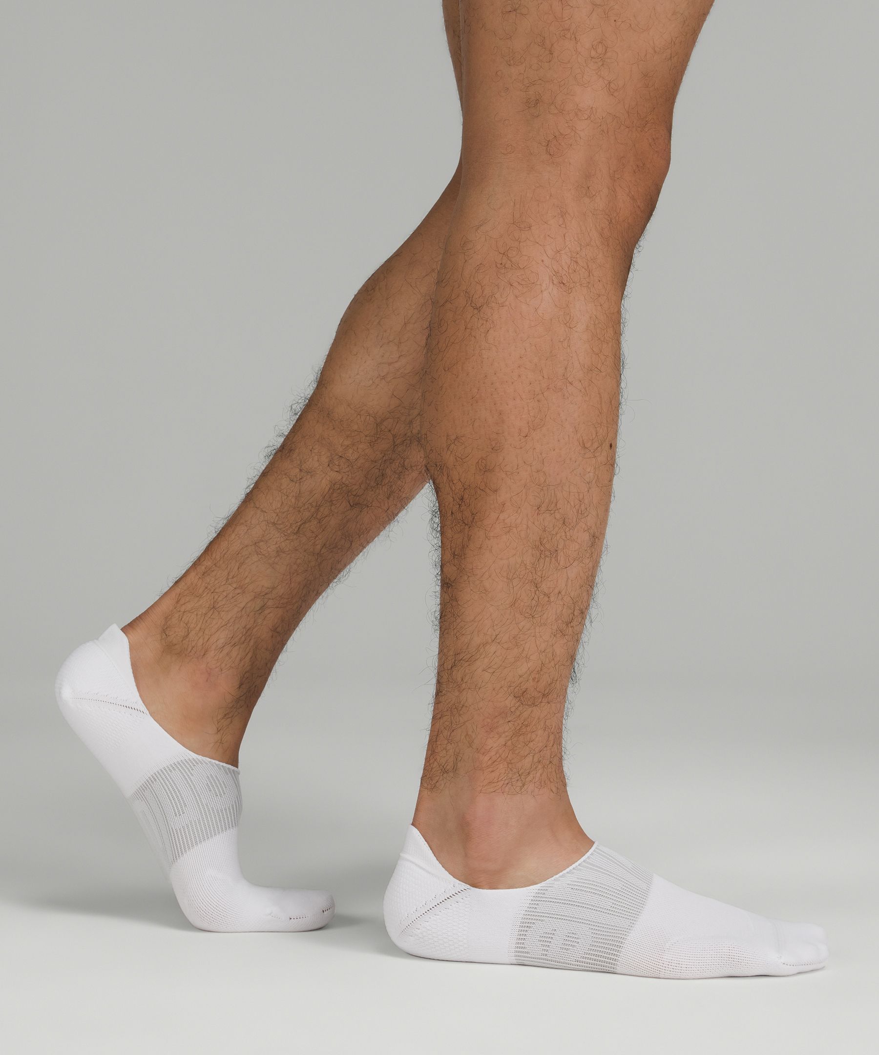 Shop Lululemon Power Stride No-show Socks With Active Grip 5 Pack