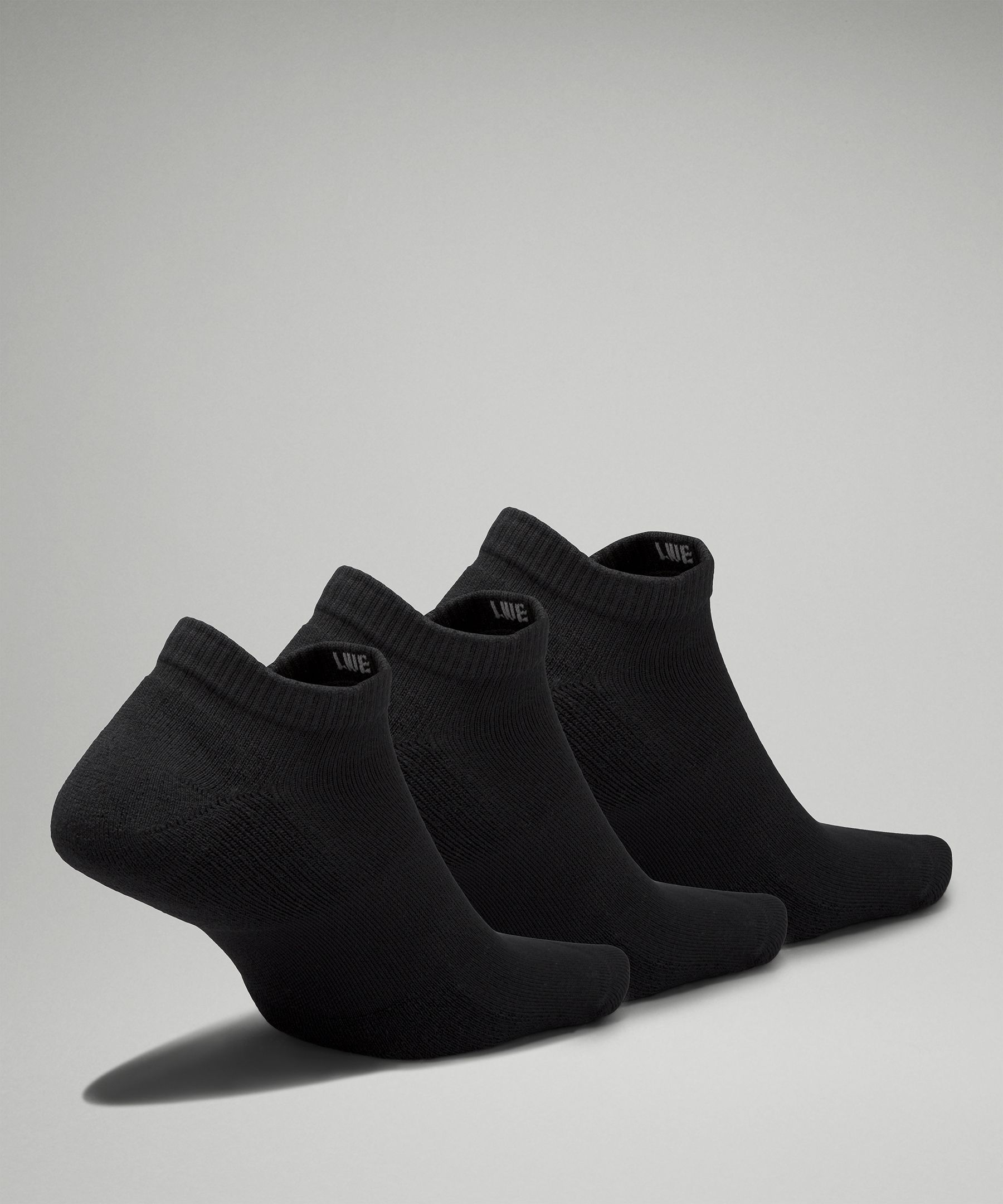 Men's Everyday Low-Cut Hidden Socks - Black