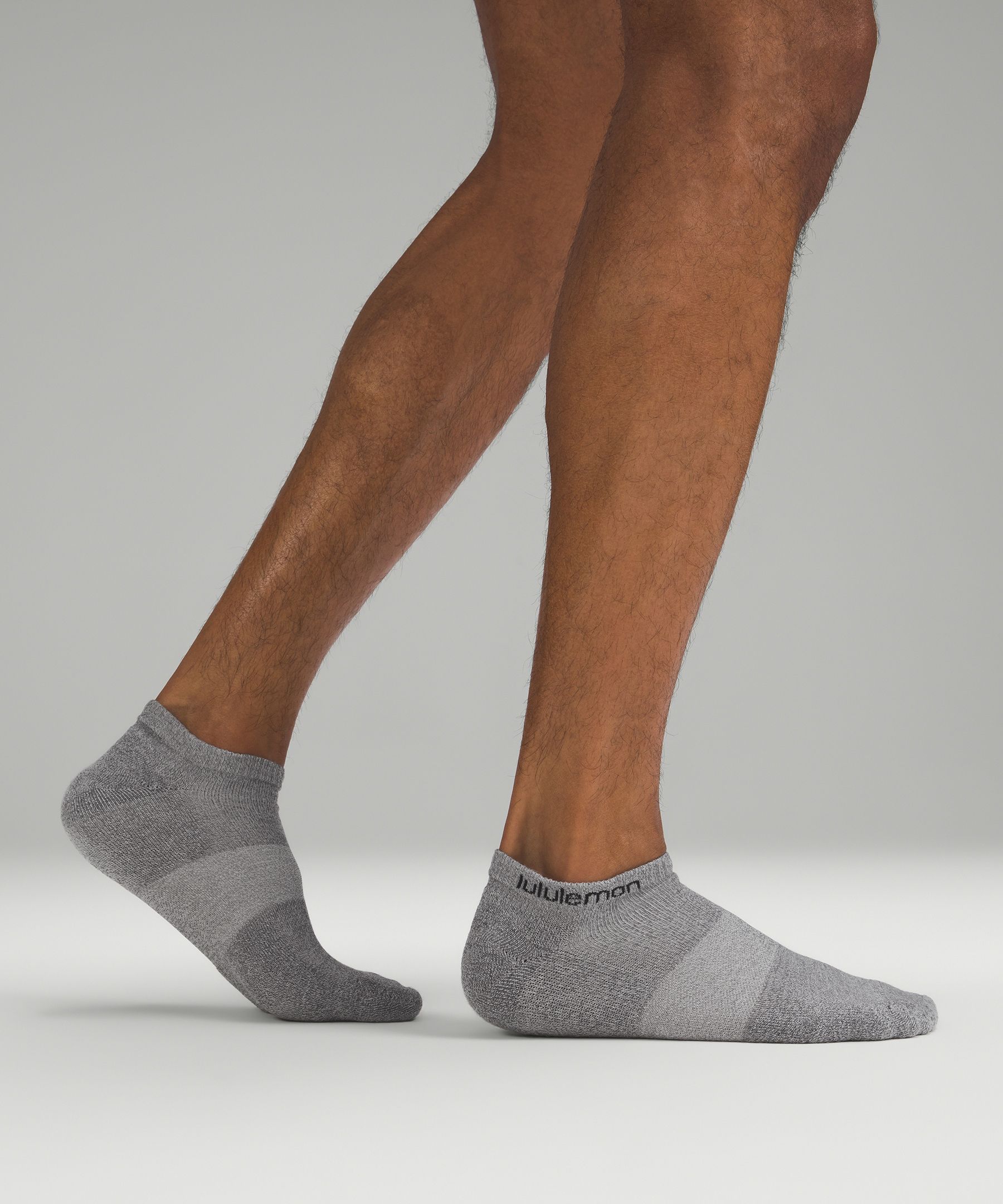 Gray Yoga Rainbow Toe Socks (Adult Medium) 