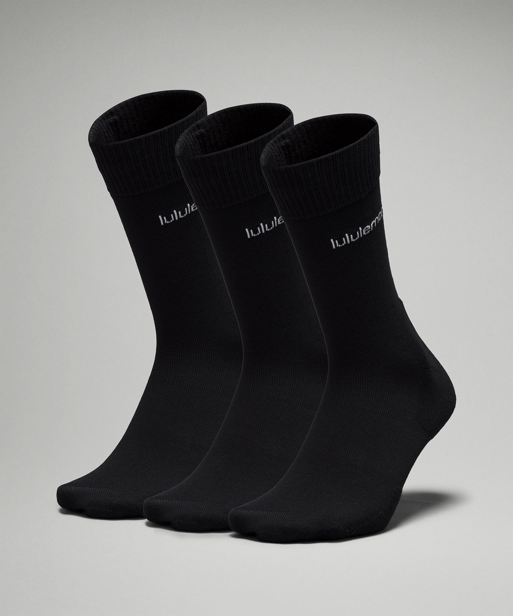 BOSS - Three-pack of regular-length cotton-blend socks