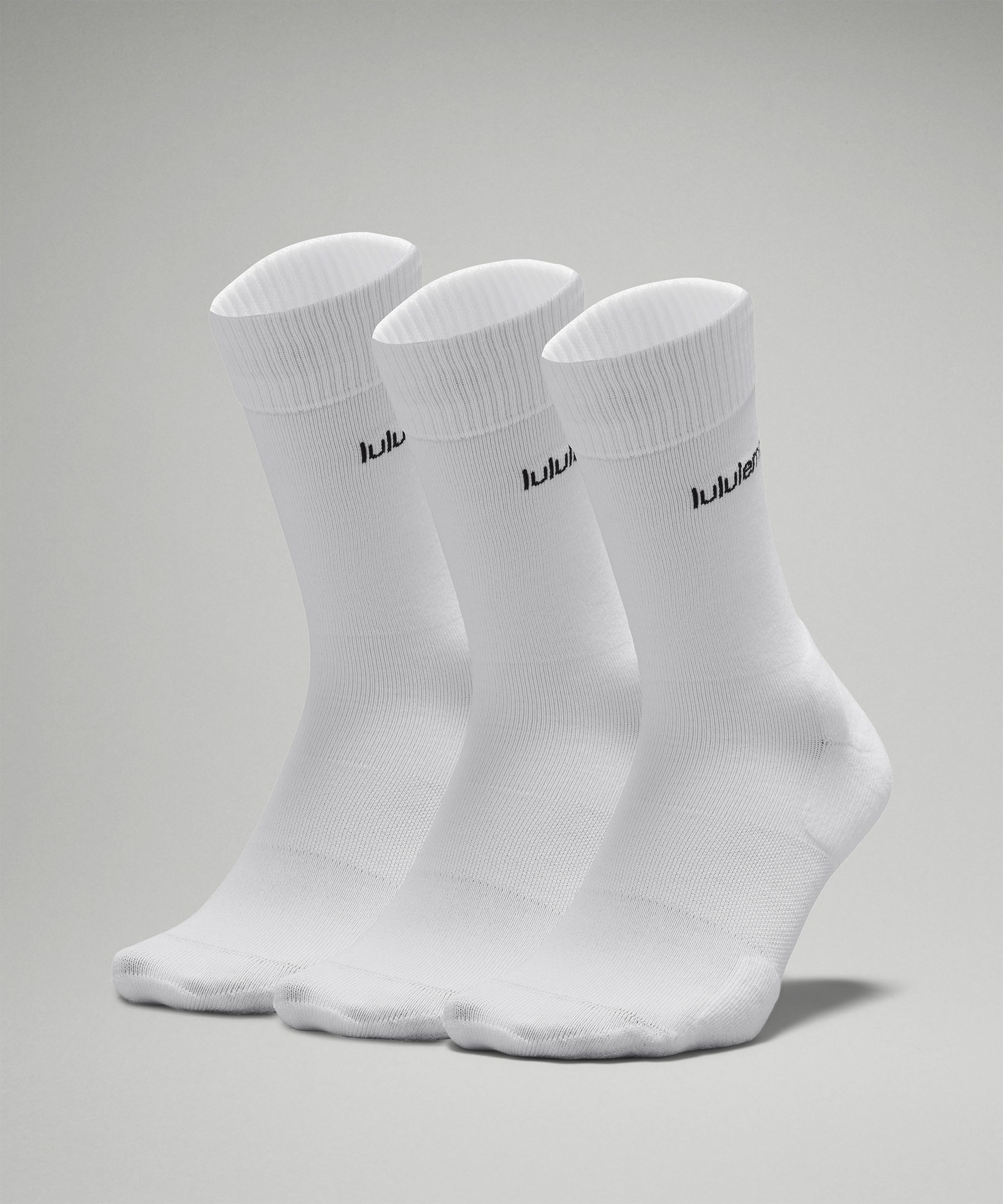 Lululemon Daily Stride Comfort Crew Socks 3 Pack