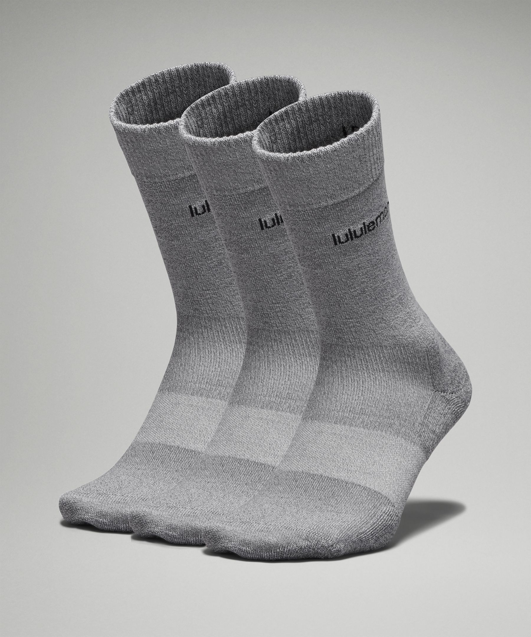 Lululemon Daily Stride Comfort Crew Socks 3 Pack