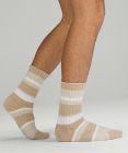 Daily Stride Fuzzy Crew-Socken für Männer