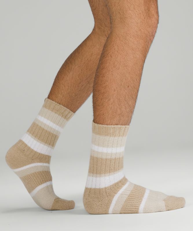 Daily Stride Fuzzy Crew-Socken für Männer