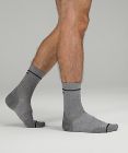 Power Stride Crew-Socken für Männer 3er-Pack *Gestreift 
