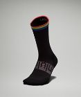 Men's Power Stride Crew Socks *Rainbow
