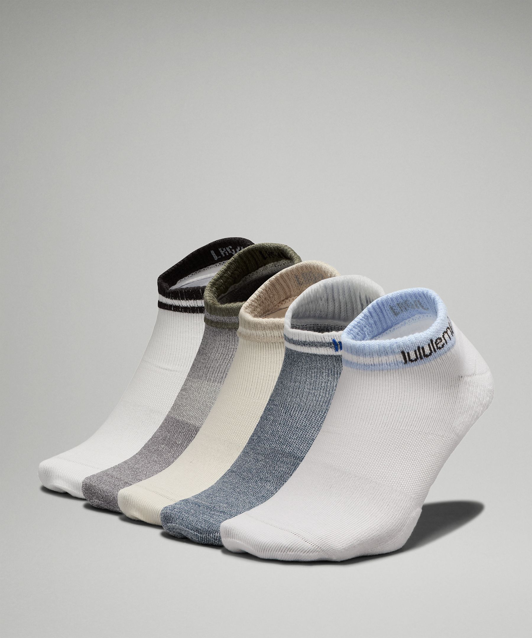 Lululemon Daily Stride Comfort Low-ankle Socks 5 Pack