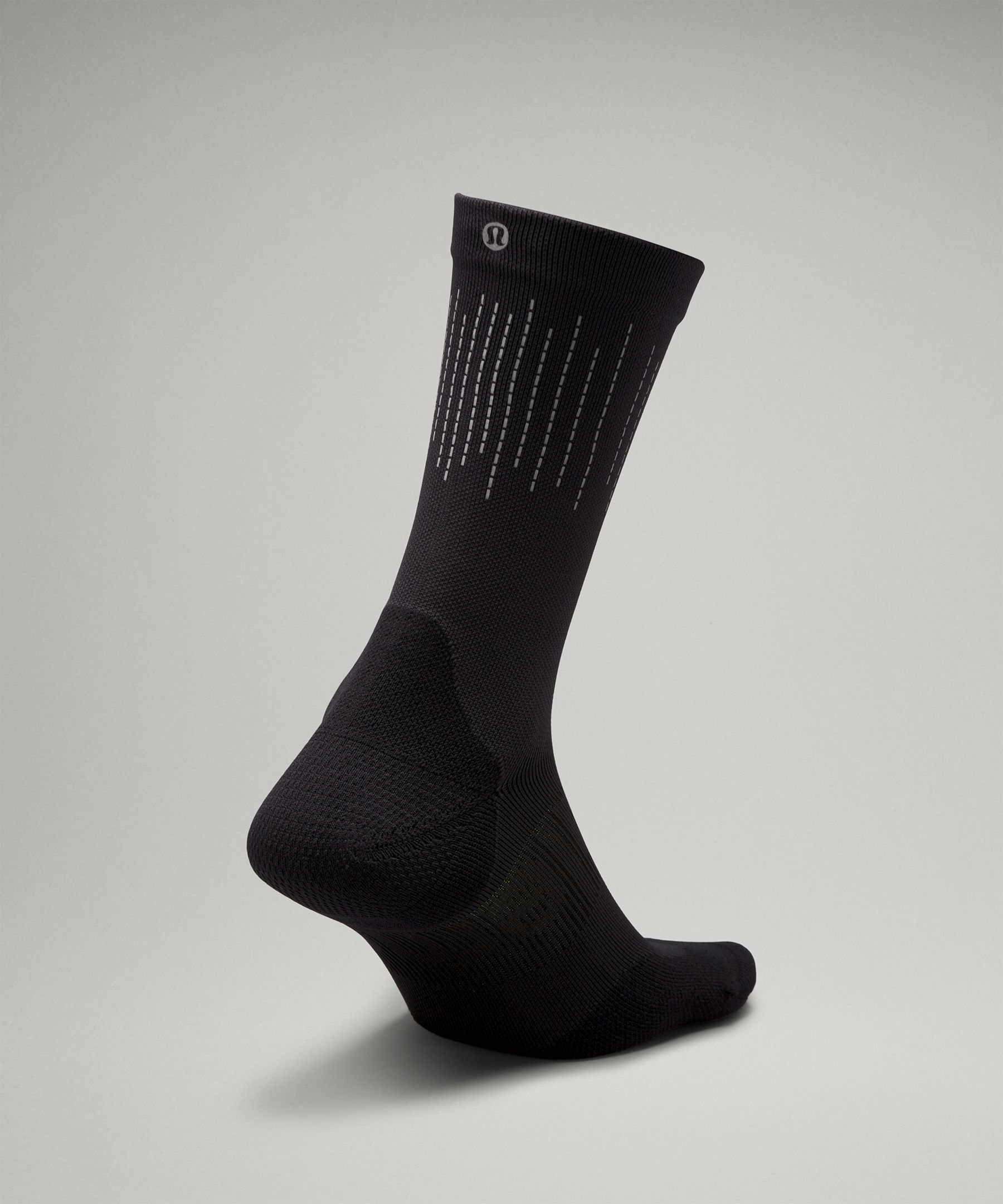 Men's Power Stride Crew Socks *Reflective, Men's Socks