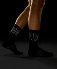 Men's Power Stride Crew Socks *Reflective