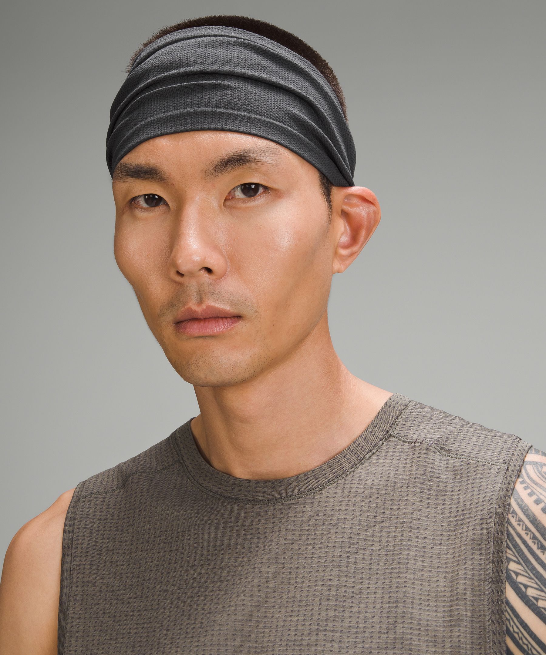 Mens Headband, Techwear, Infinity Headband, Futuristic Head Wrap