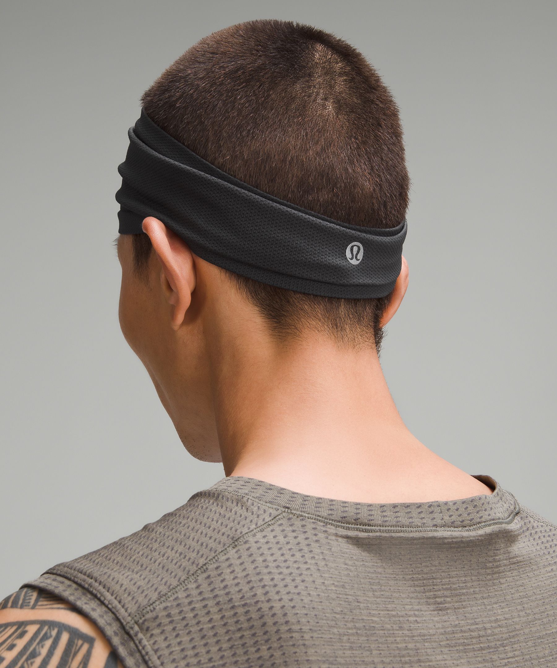 Shop Lululemon Metal Vent Tech Wide Headband