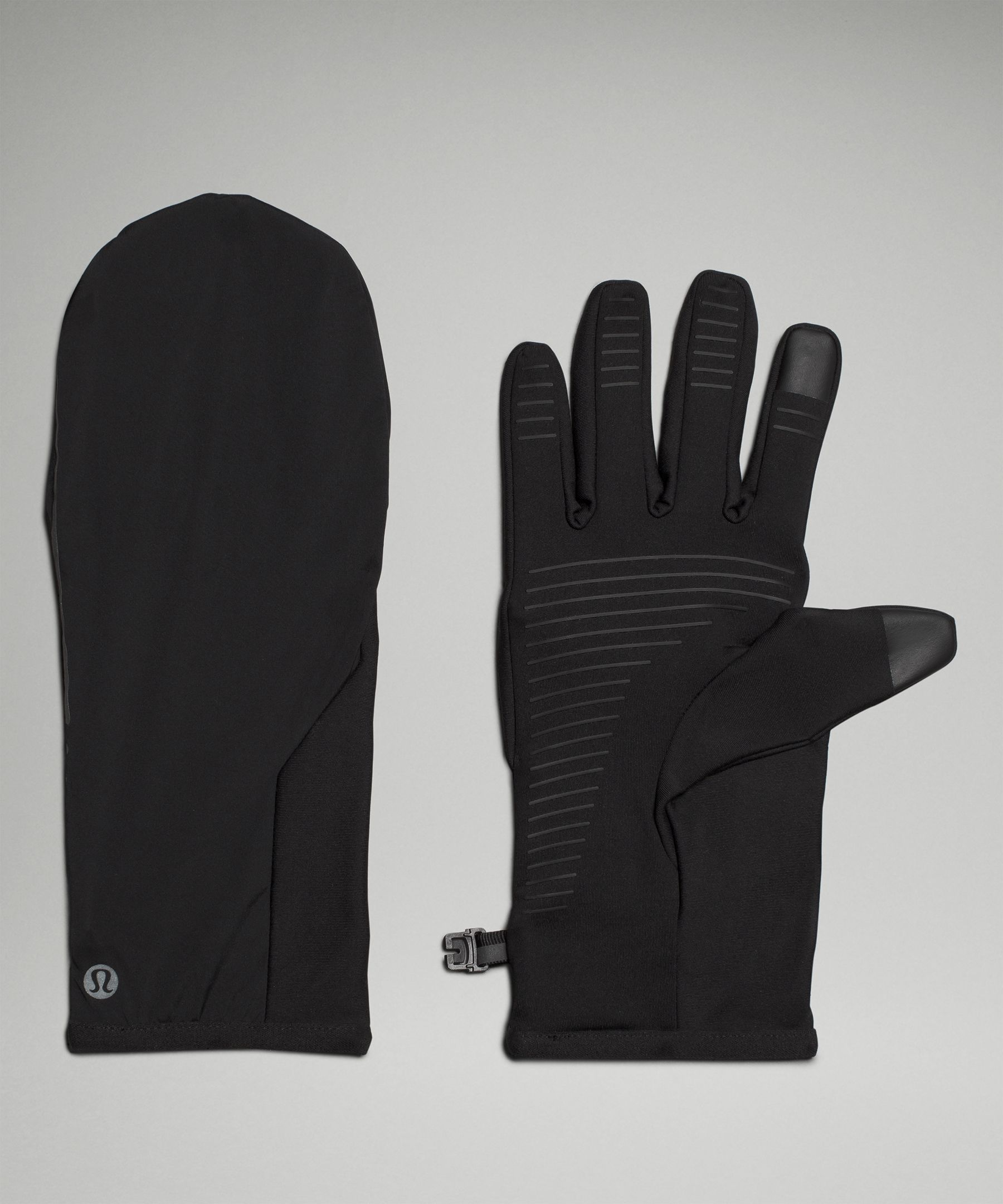 Lululemon Fast And Free Hooded Running Gloves