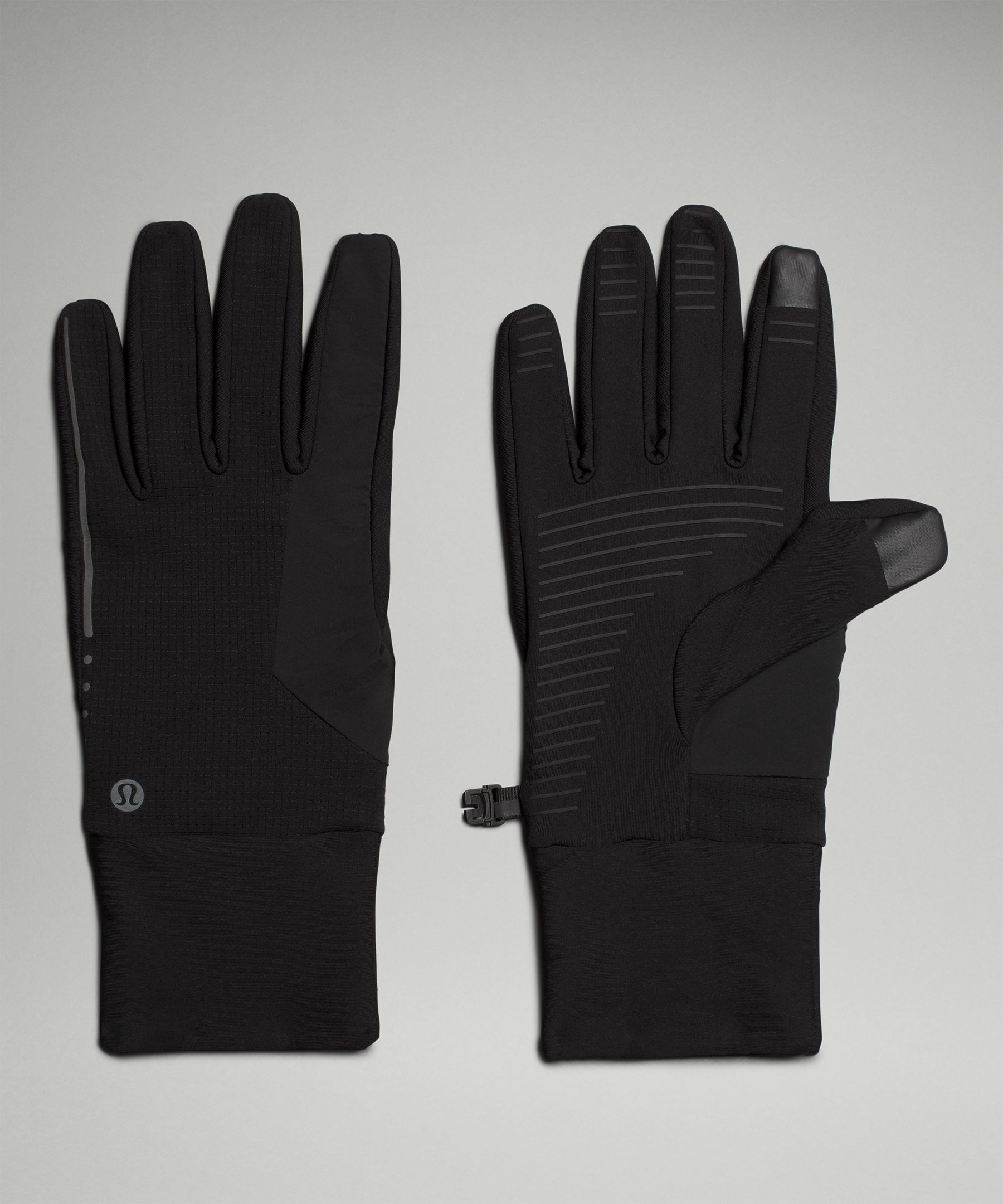 Lululemon Mens Fast and Free Lined Running Gloves