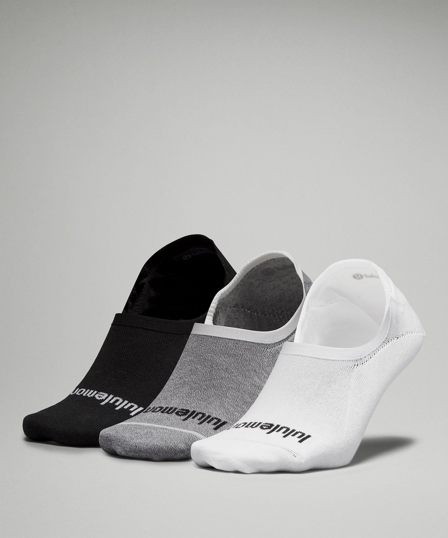 Unisex Performance Cotton Unseen Liner Socks 3 Pack - New Balance