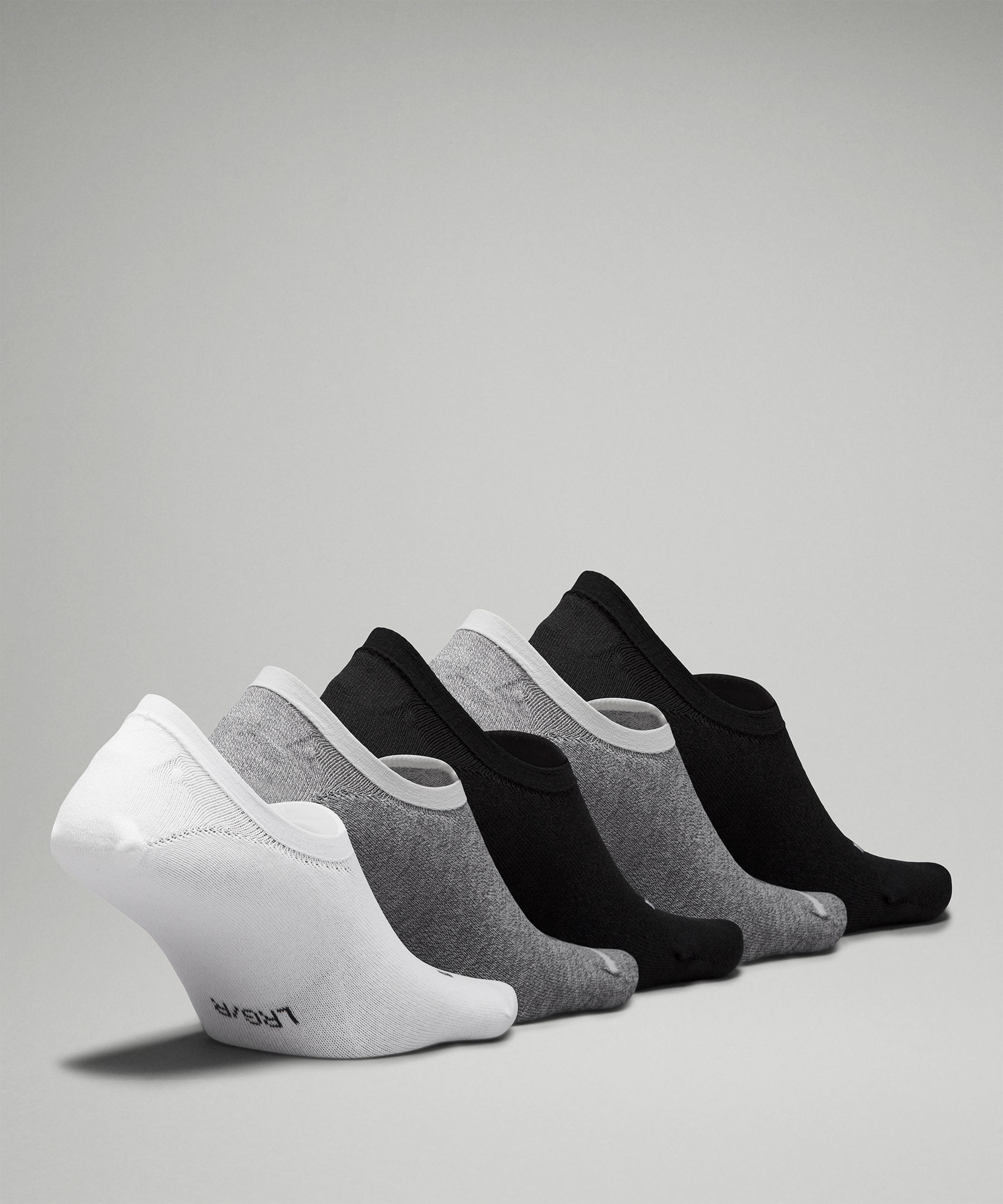 Shop Lululemon Daily Stride Comfort No-show Socks 5 Pack