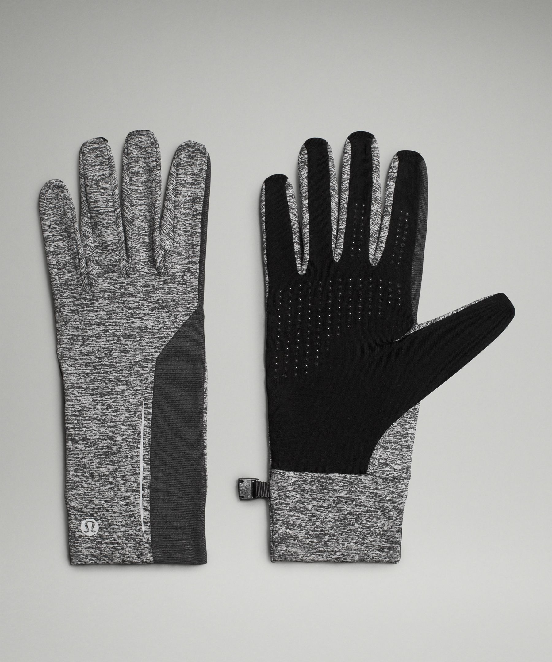 Men's Fast and Free Rulu Running Gloves - Grey