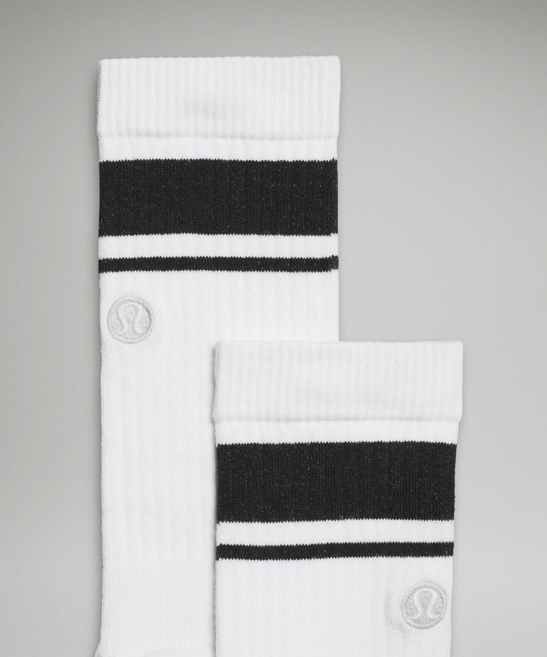 Shop Lululemon Daily Stride Ribbed Comfort Crew Socks