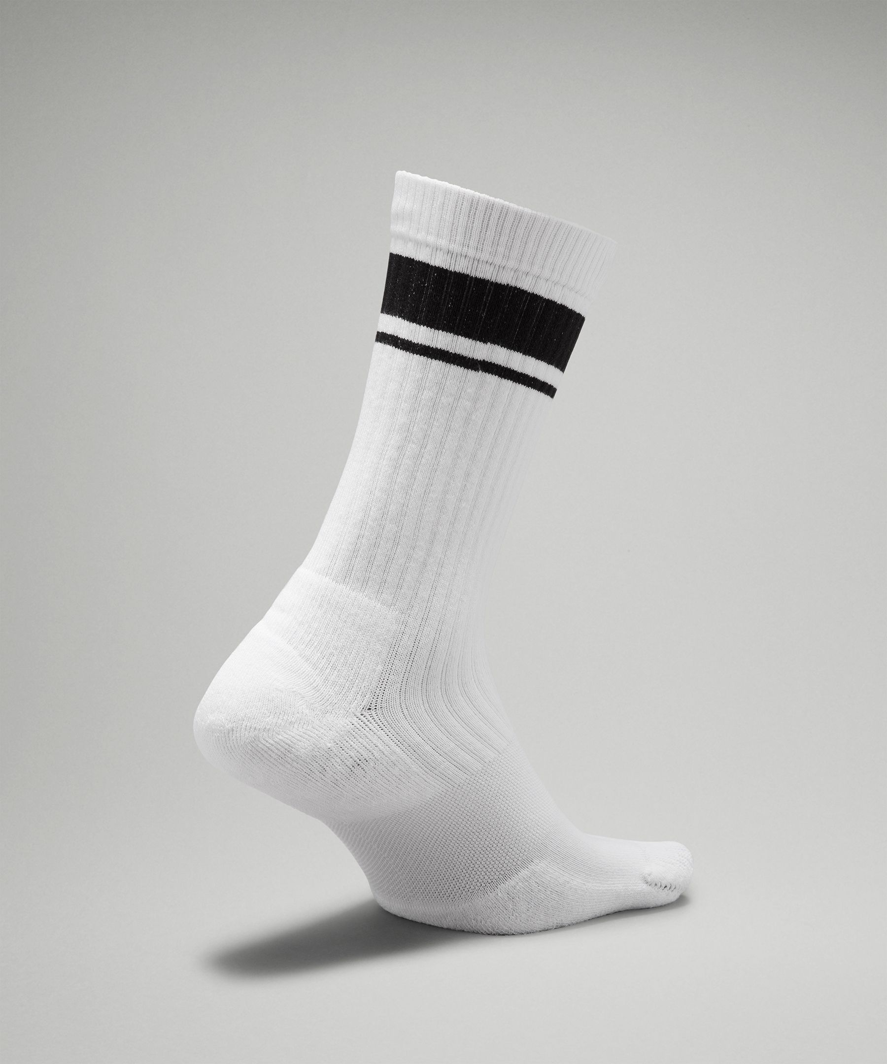 Shop Lululemon Daily Stride Ribbed Comfort Crew Socks