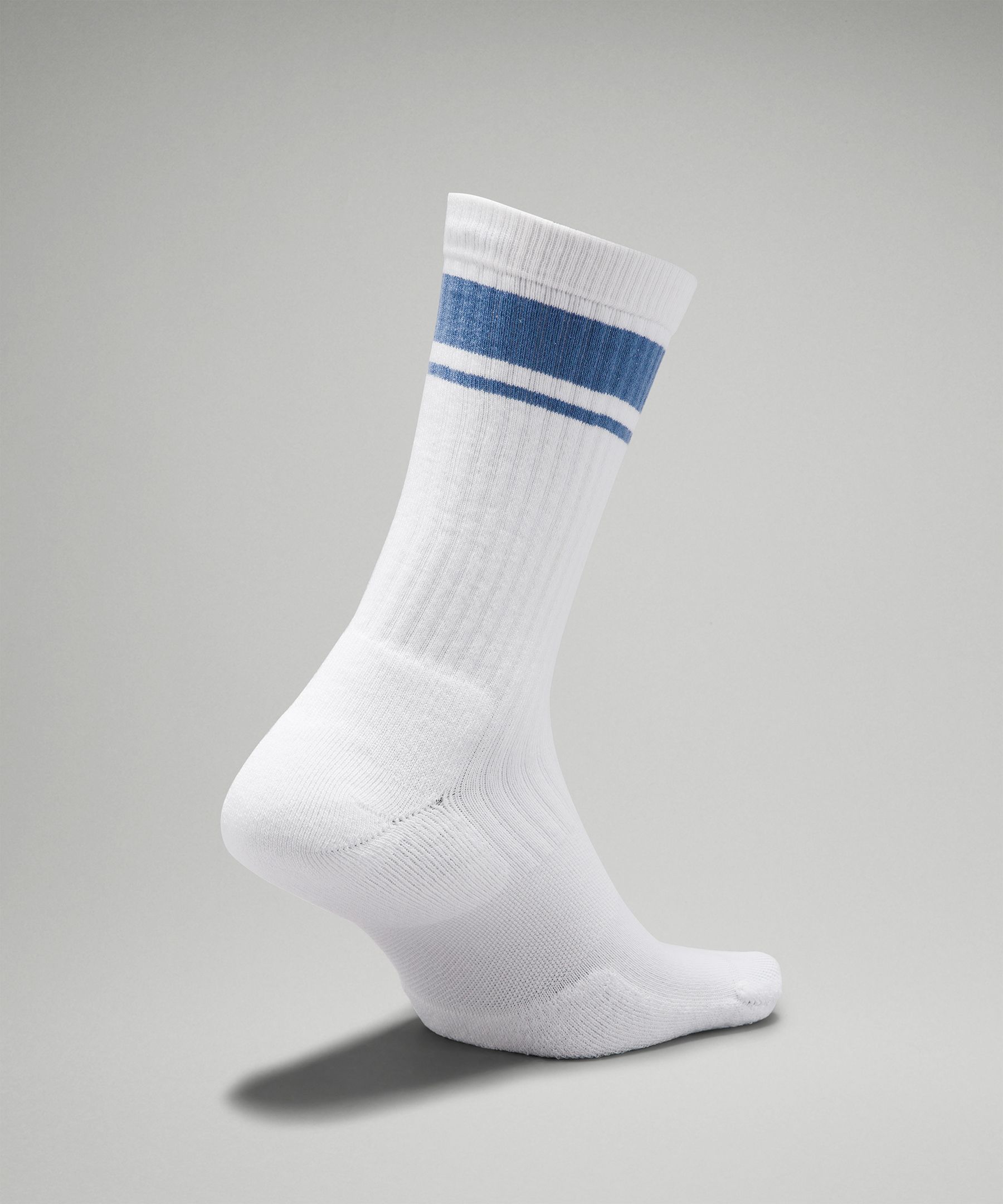 Shop Lululemon Daily Stride Ribbed Comfort Crew Socks