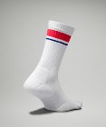 Men's Daily Stride Ribbed Comfort Crew Socks