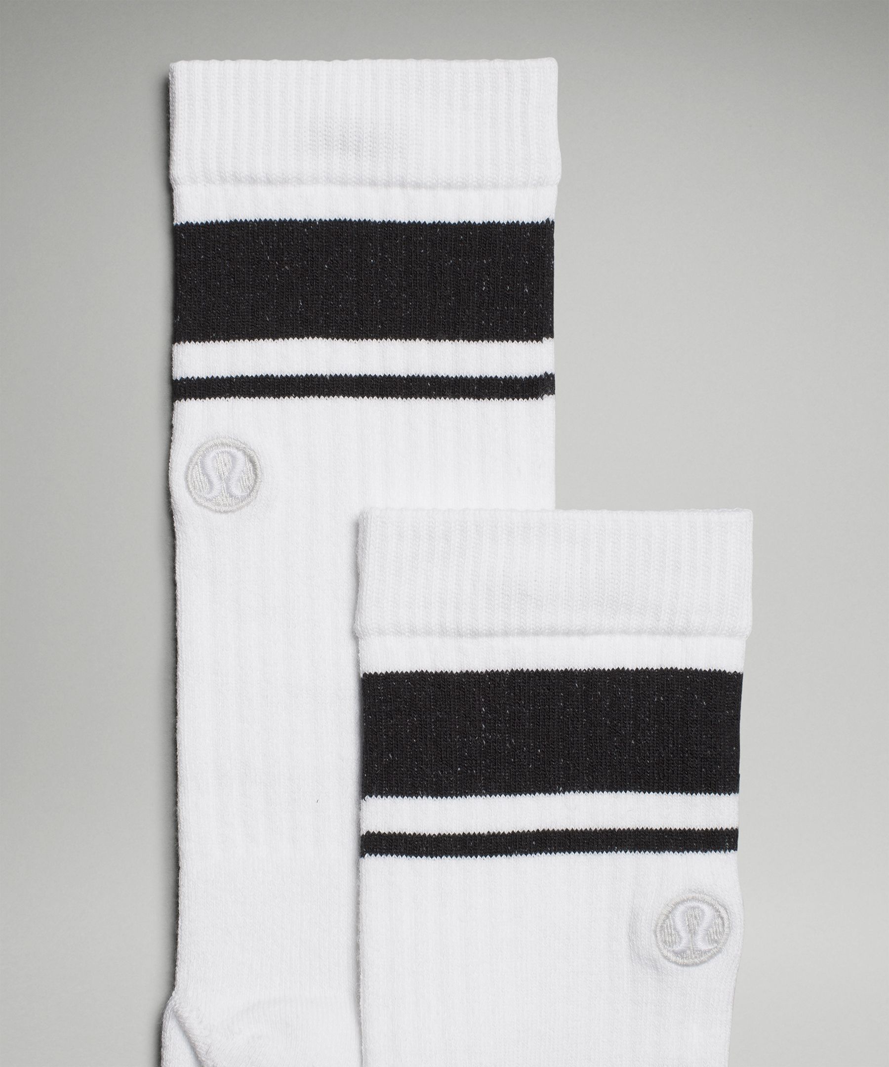 Shop Lululemon Daily Stride Ribbed Comfort Crew Socks 3 Pack