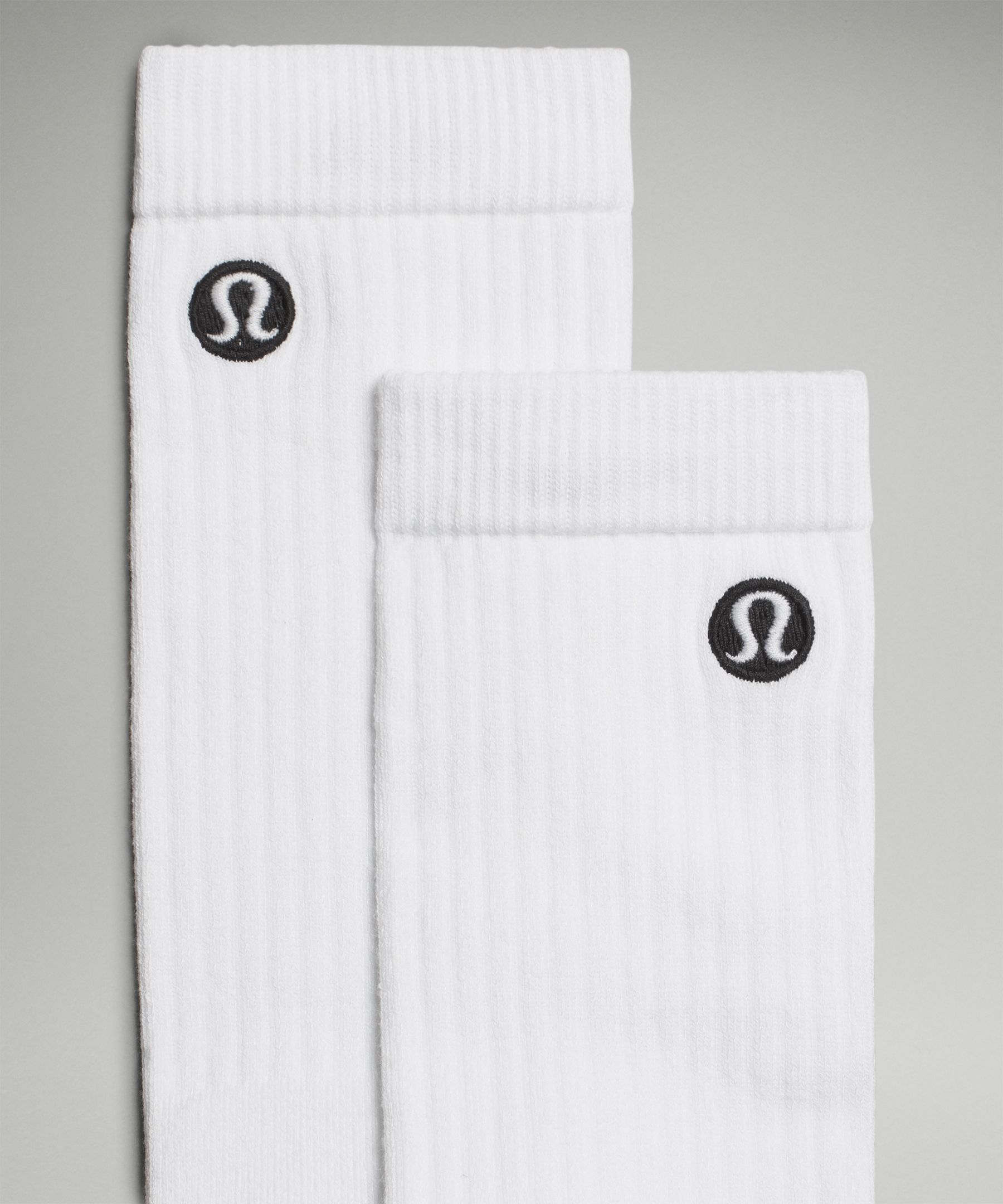 Shop Lululemon Daily Stride Ribbed Comfort Crew Socks 3 Pack