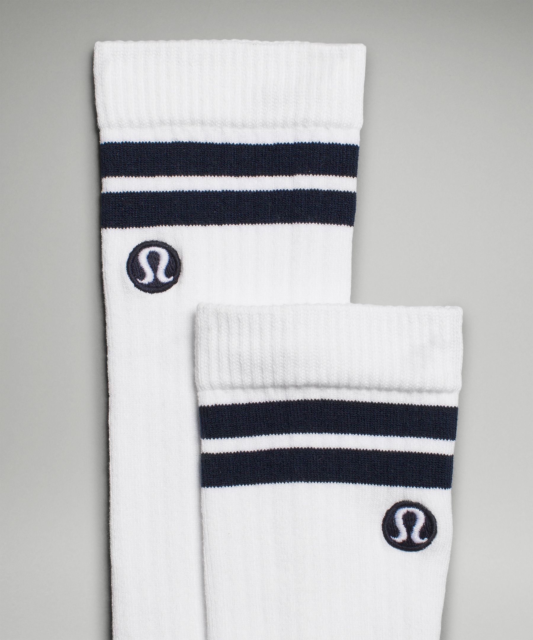 Men's Daily Stride Ribbed Comfort Crew Socks |