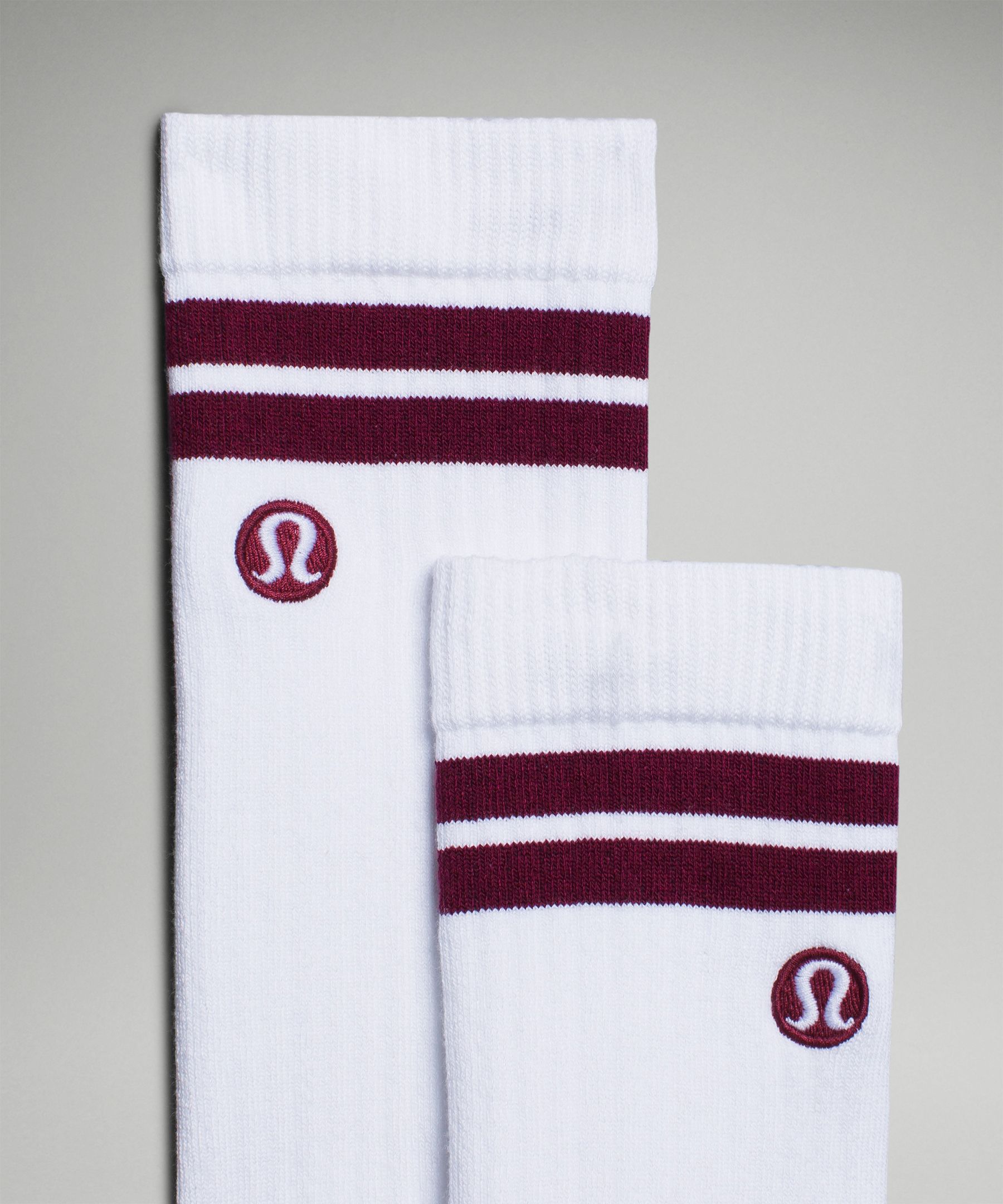 Men's Daily Stride Ribbed Comfort Crew Socks |