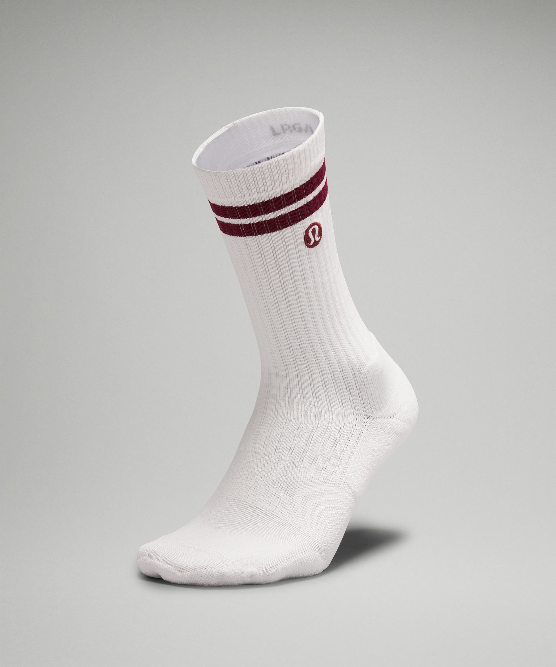 Men's Daily Stride Ribbed Comfort Crew Socks |