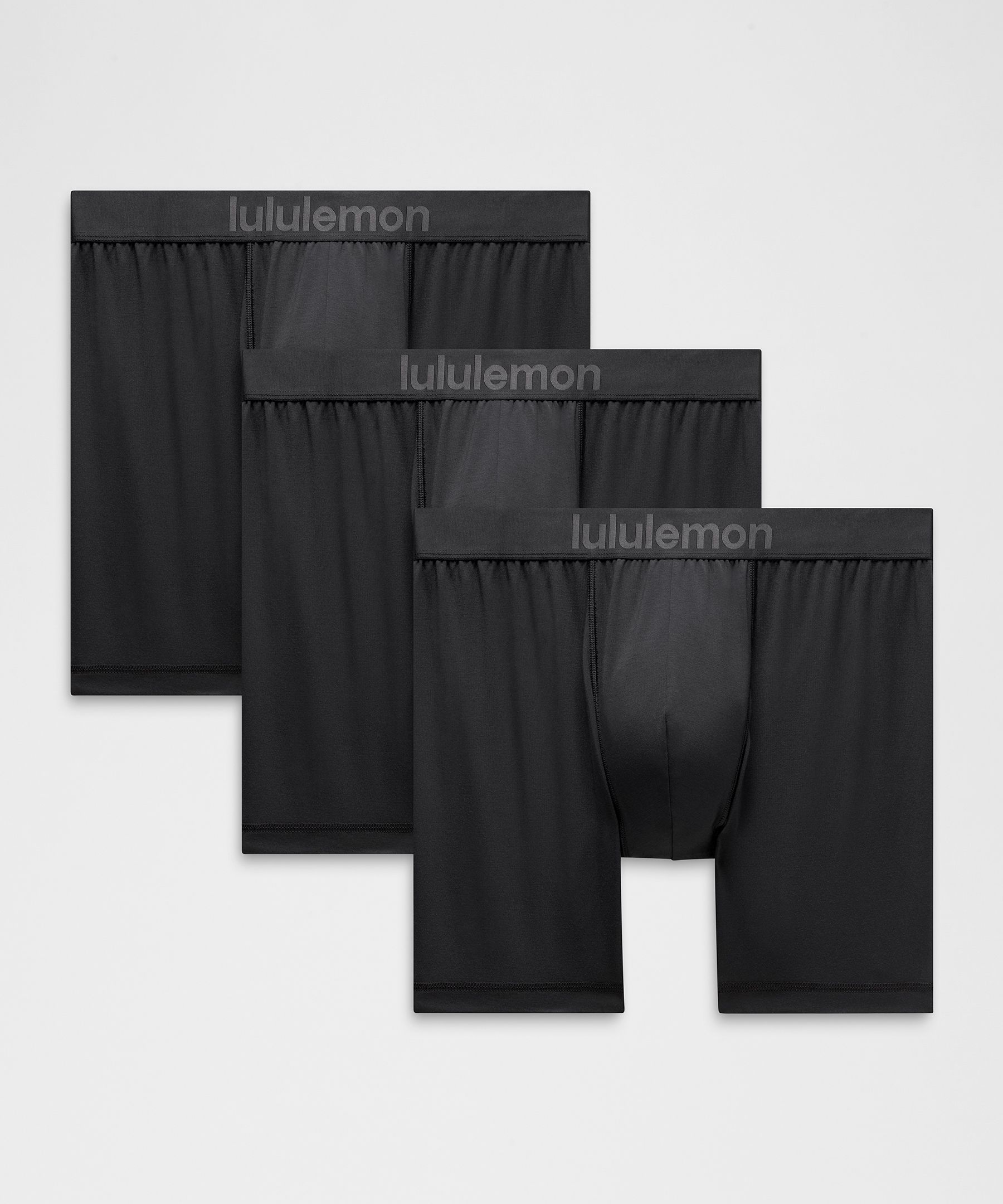 【黒M】lululemon Always In Motionボクサーパンツ 5点 Always In Motion Boxer 5