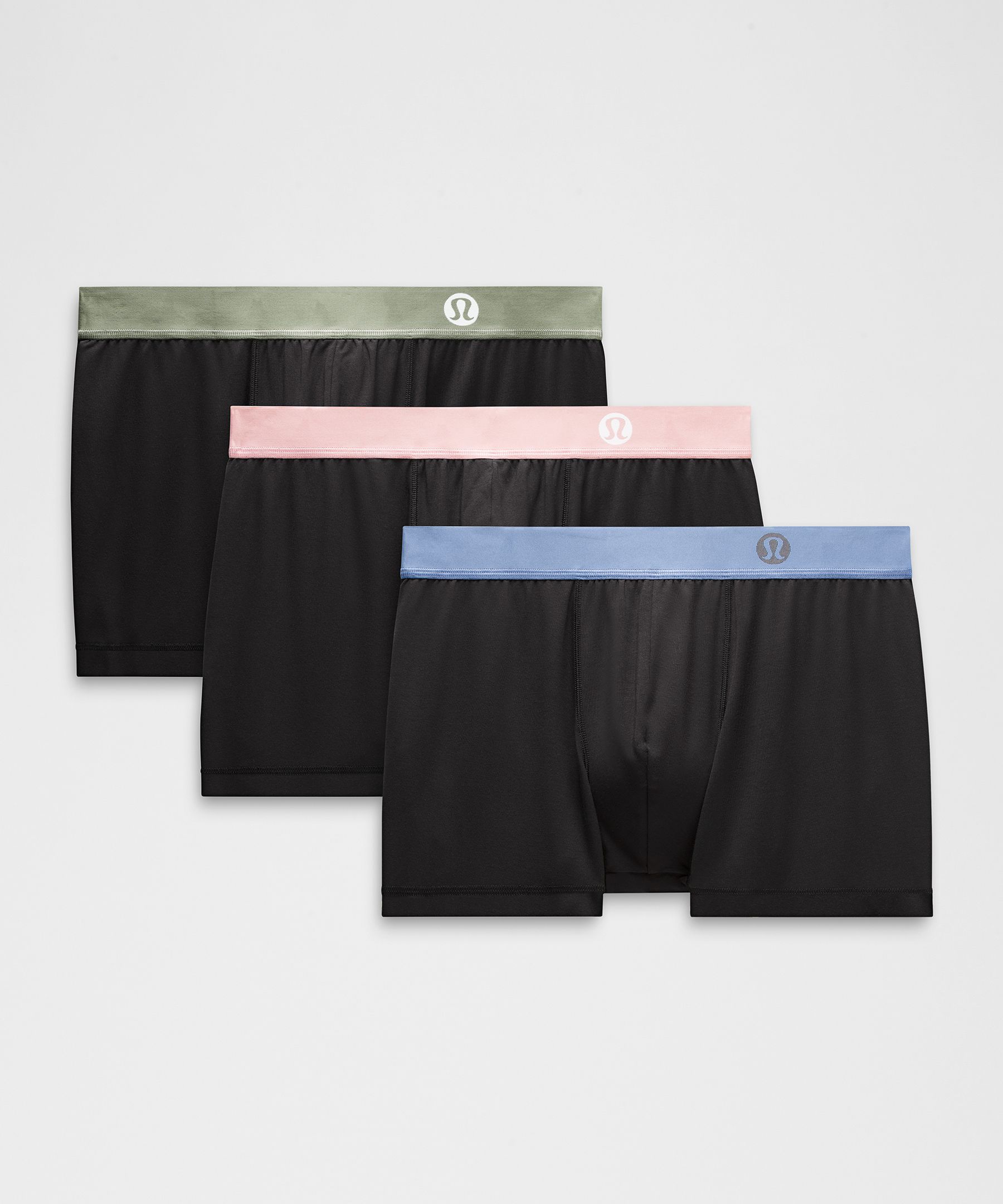 Lululemon Always In Motion Boxer Briefs 3" 3 Pack