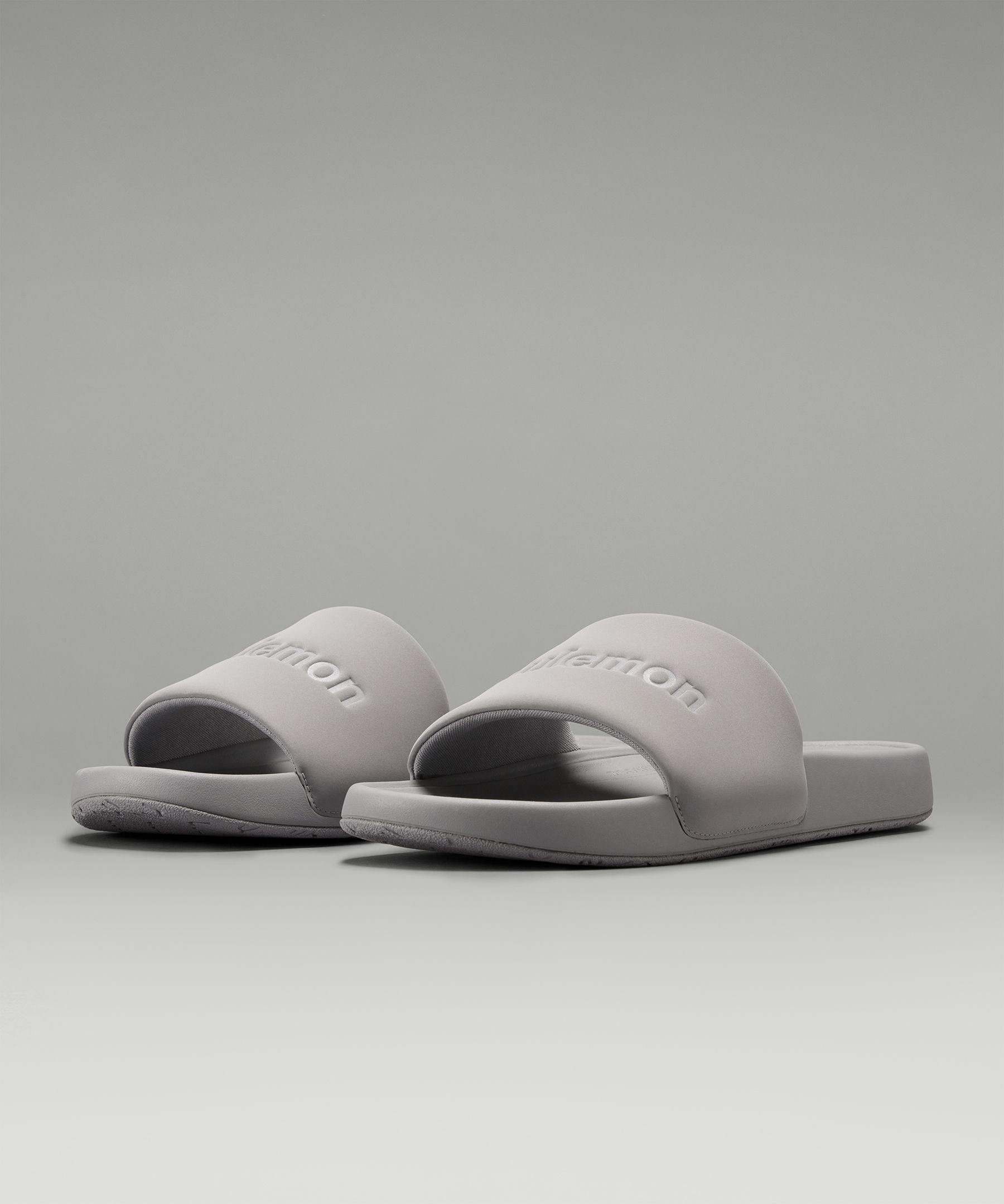 Men's Restfeel Slide Graphic - Grey