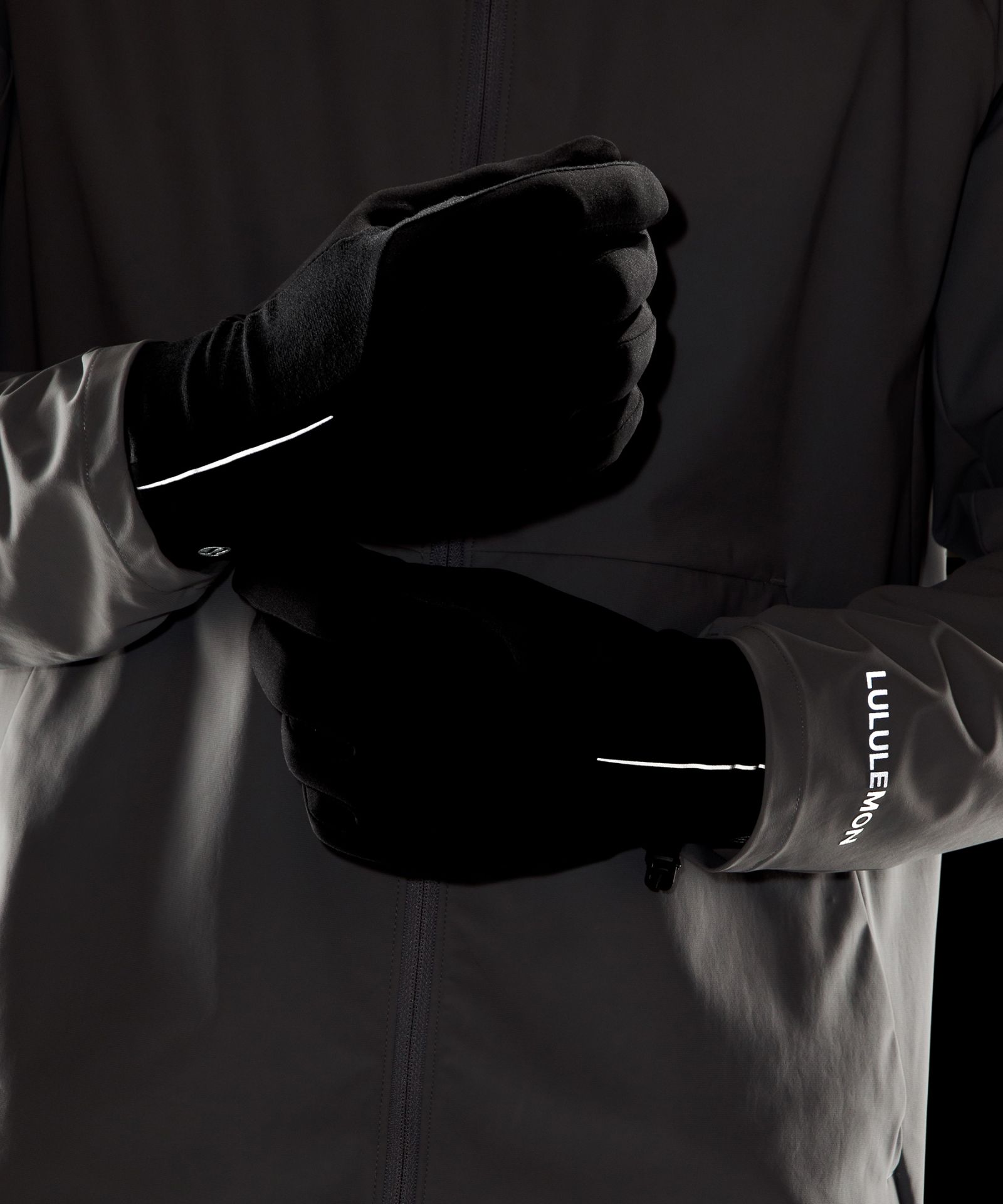 Мужские перчатки Lululemon Men's Fast and Free Fleece Running Gloves — фото 3