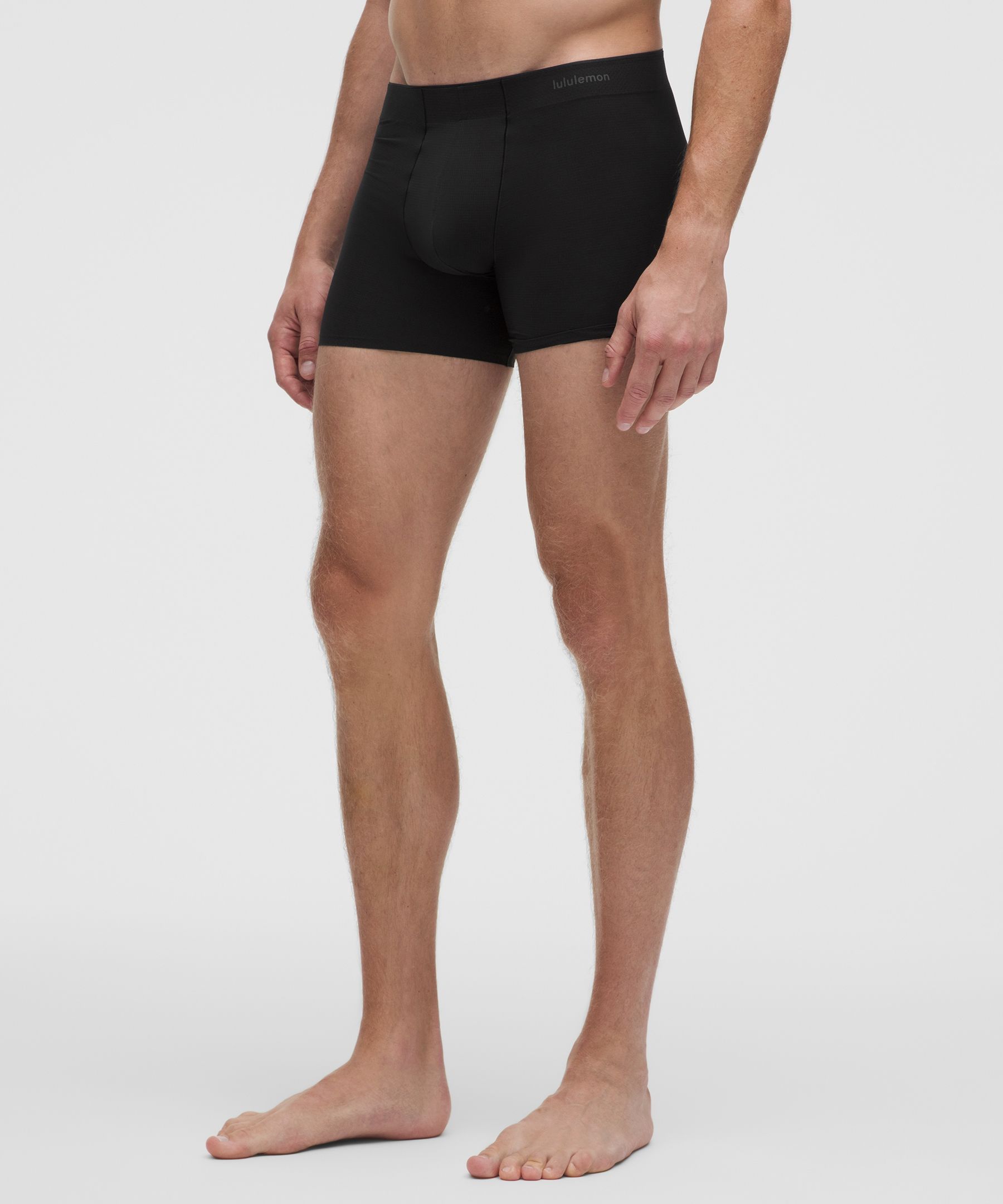 Grid Mesh Active Boxer Brief 4.5"