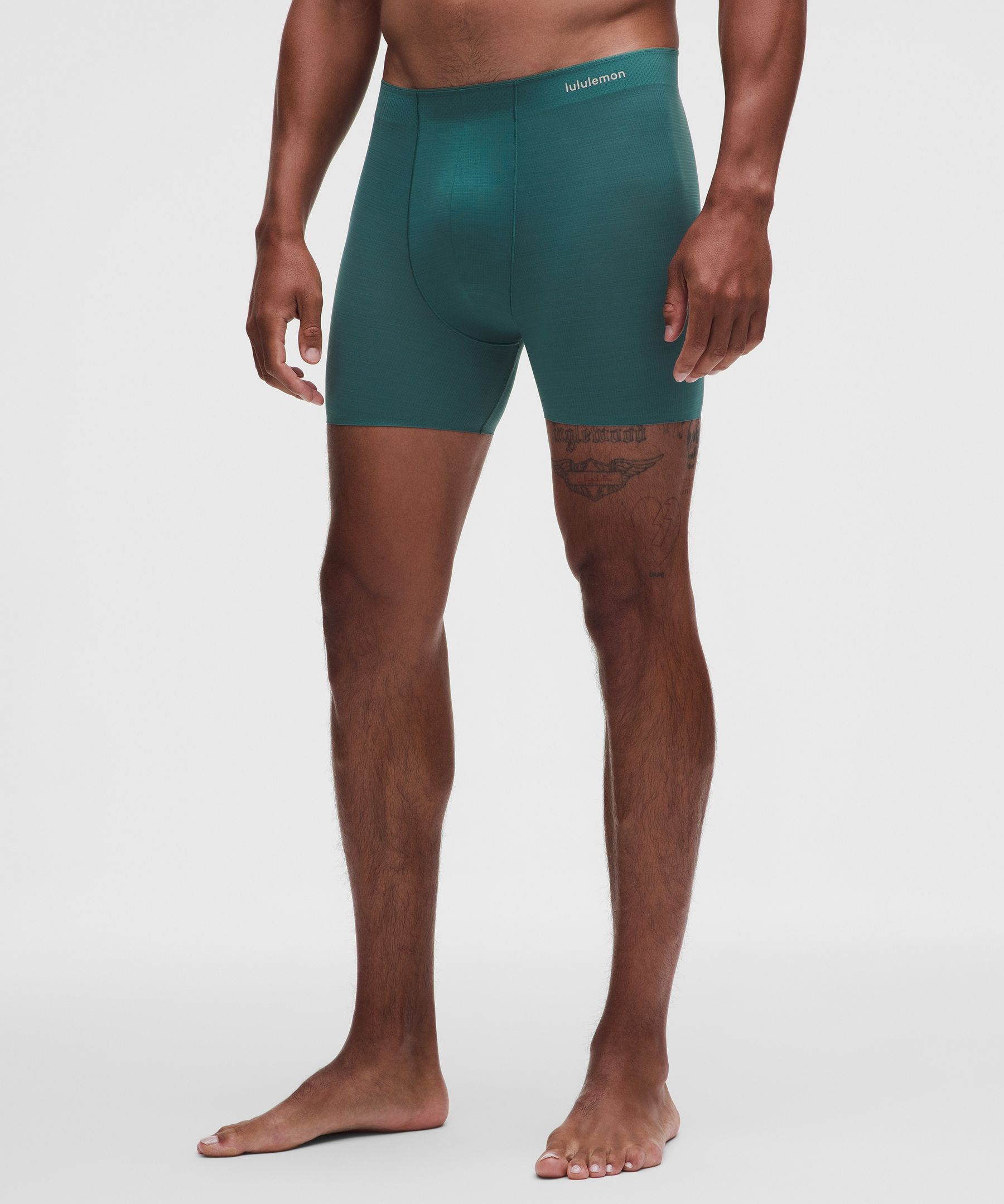 Grid Mesh Active Boxer Brief 4.5"