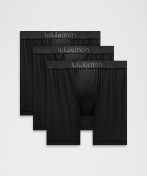 Мужские трусы-боксеры Lululemon Always In Motion, 3 пары