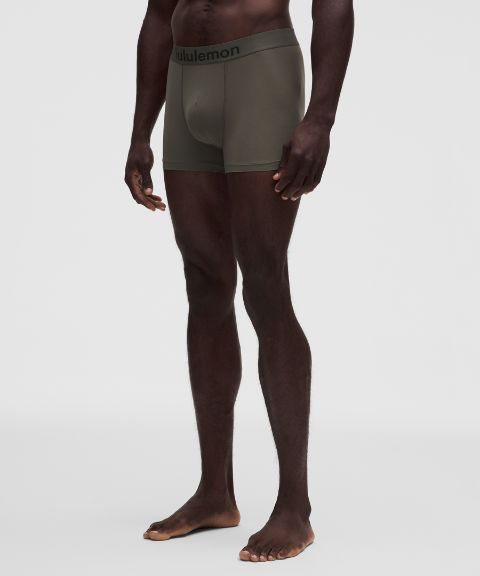 Мужские трусы-боксеры Lululemon Soft Stretch Active, 3