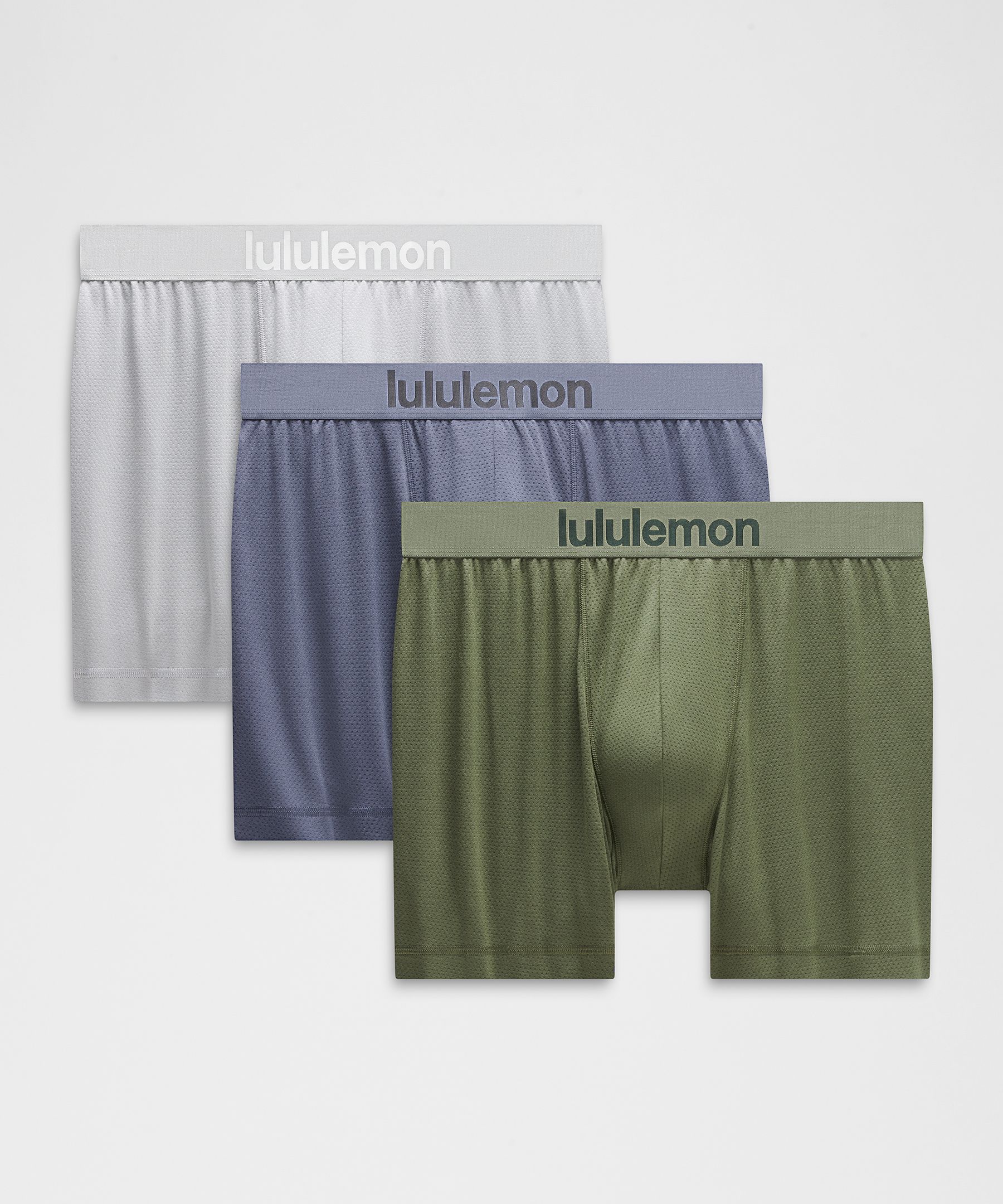 Always In Motion Mesh Boxer Brief 5" *3 Pack